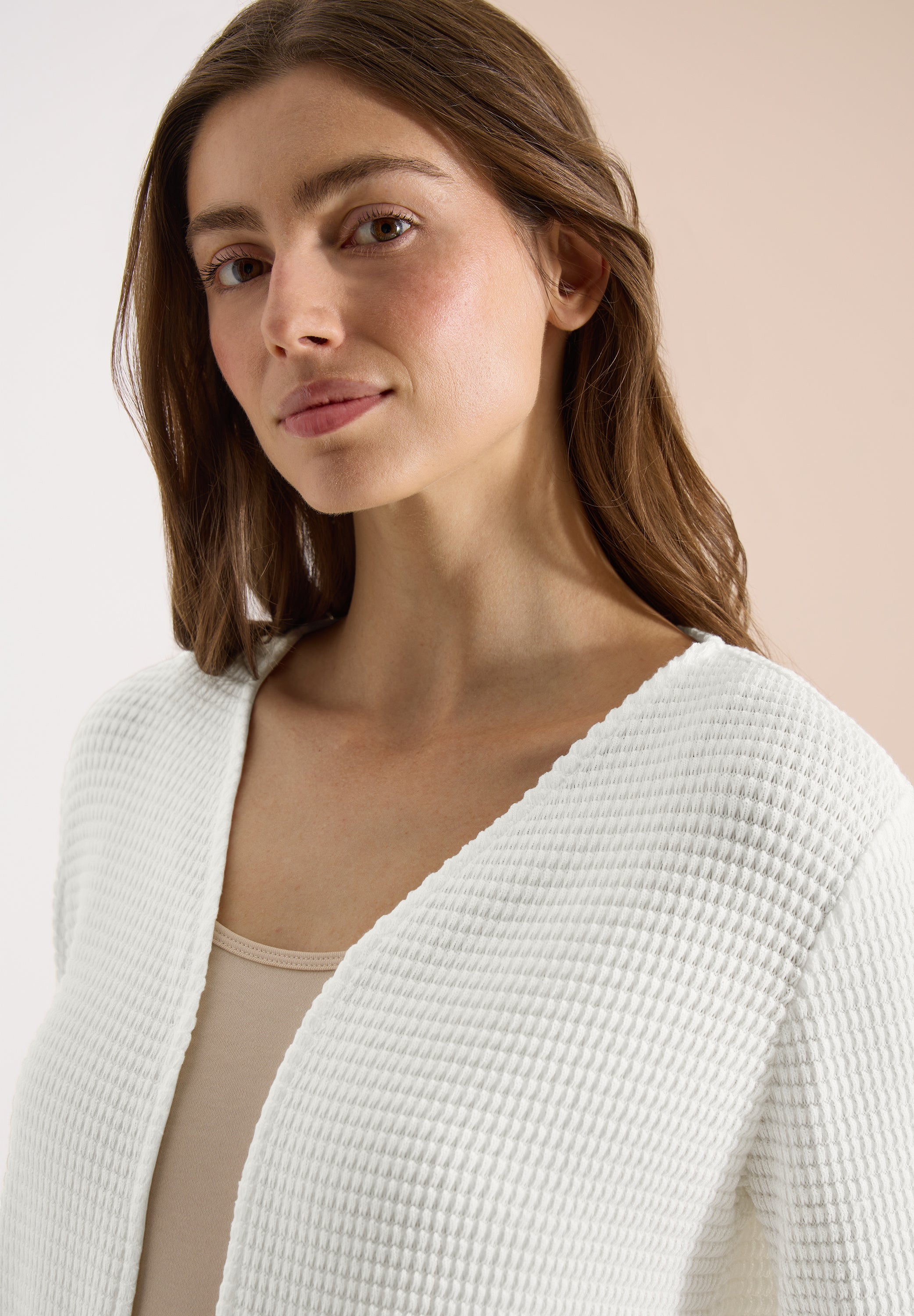 Cecil Damen T-Shirts  Vanilla W