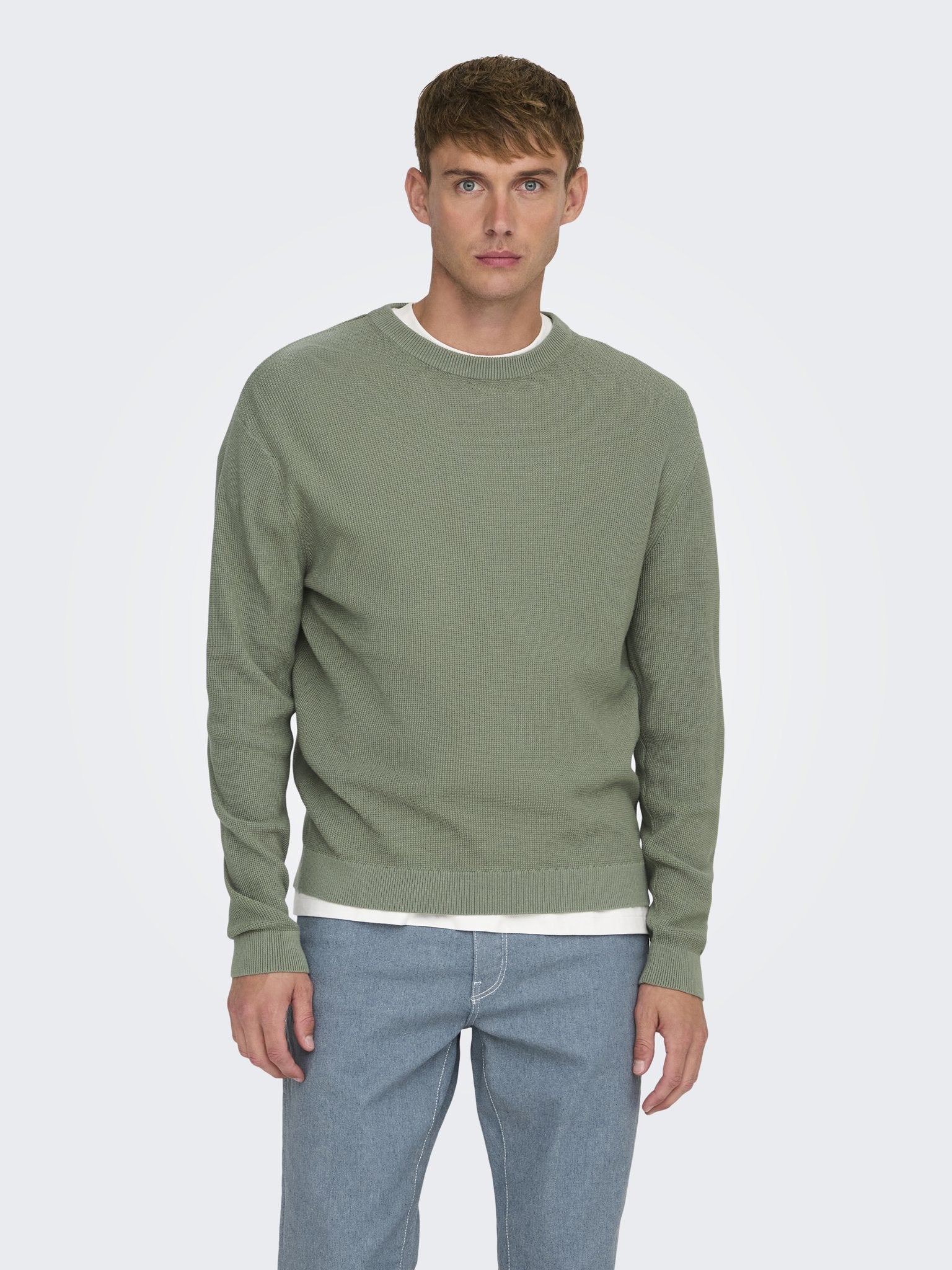 Only & Sons Herren Pullover Wrought Iron