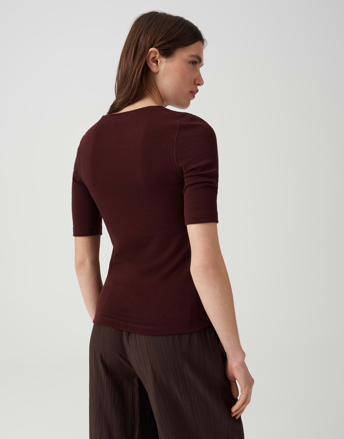 Opus Damen T-Shirts Cherry Jam