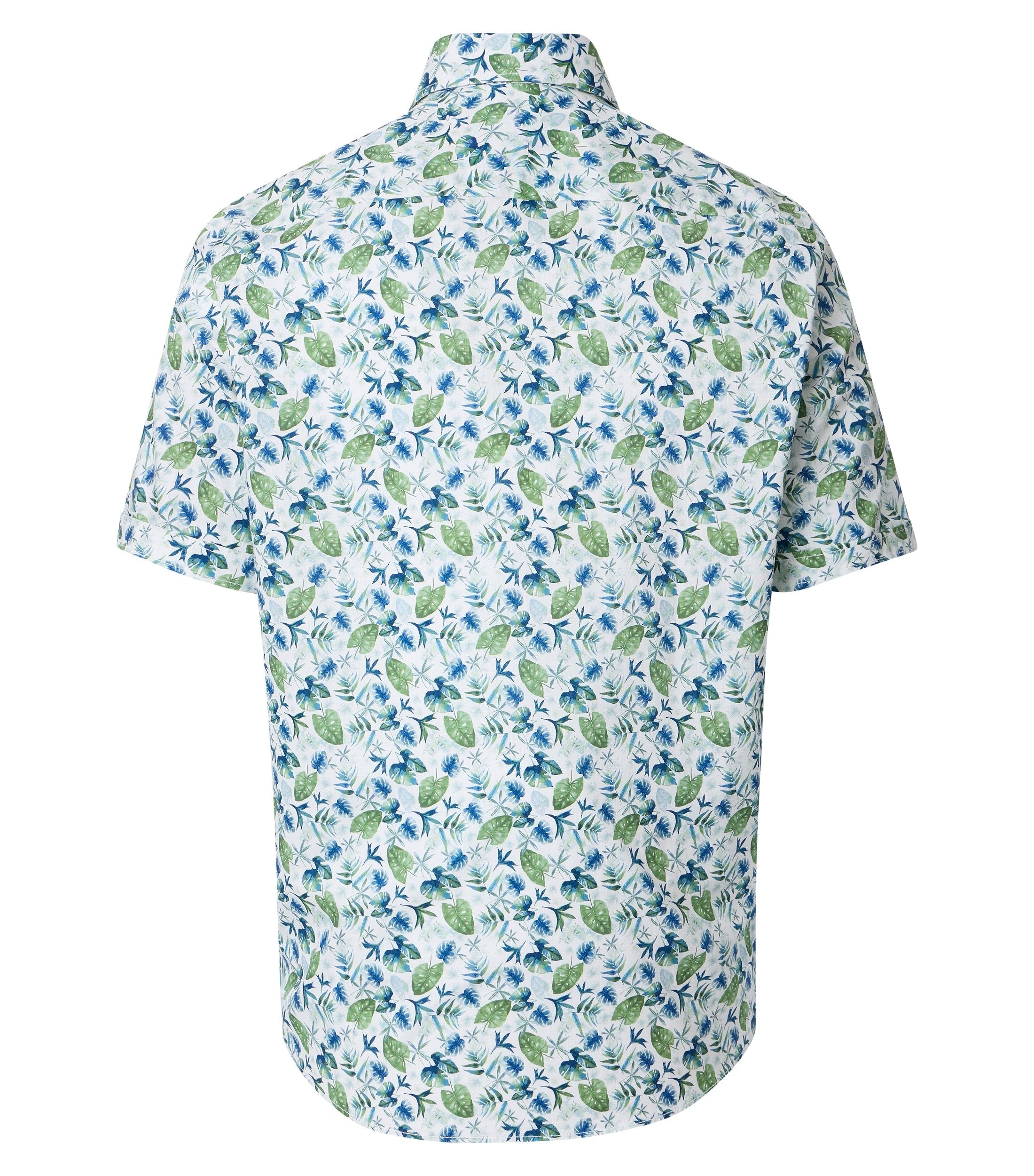 Casa Moda Herren Hemden kurz  Gruen