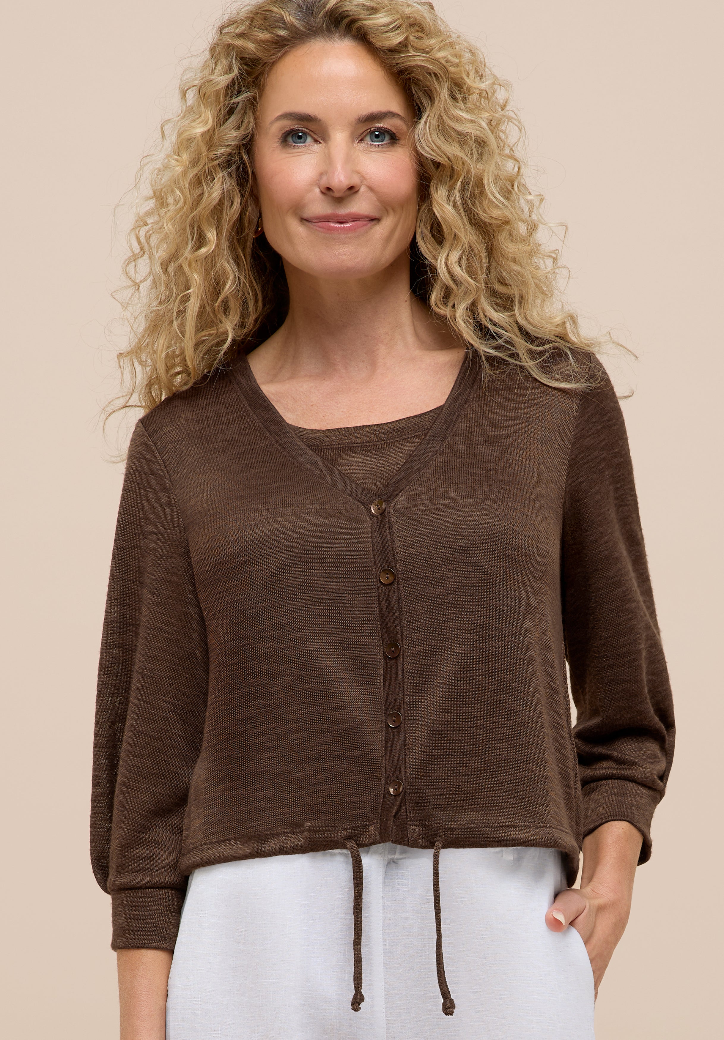Bianca Damen T-Shirts Mocca