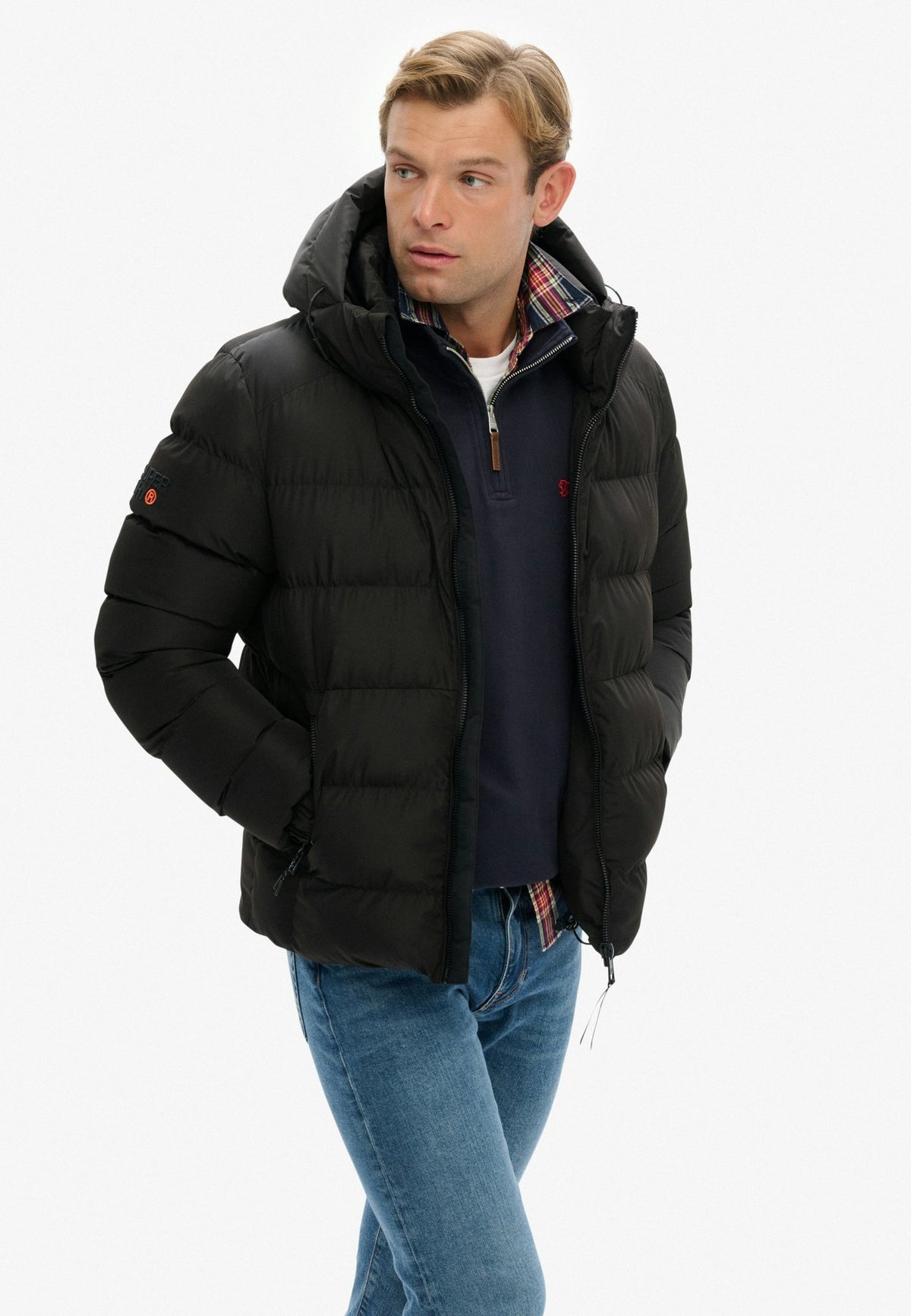 Superdry Herren Jacken A Black/Black