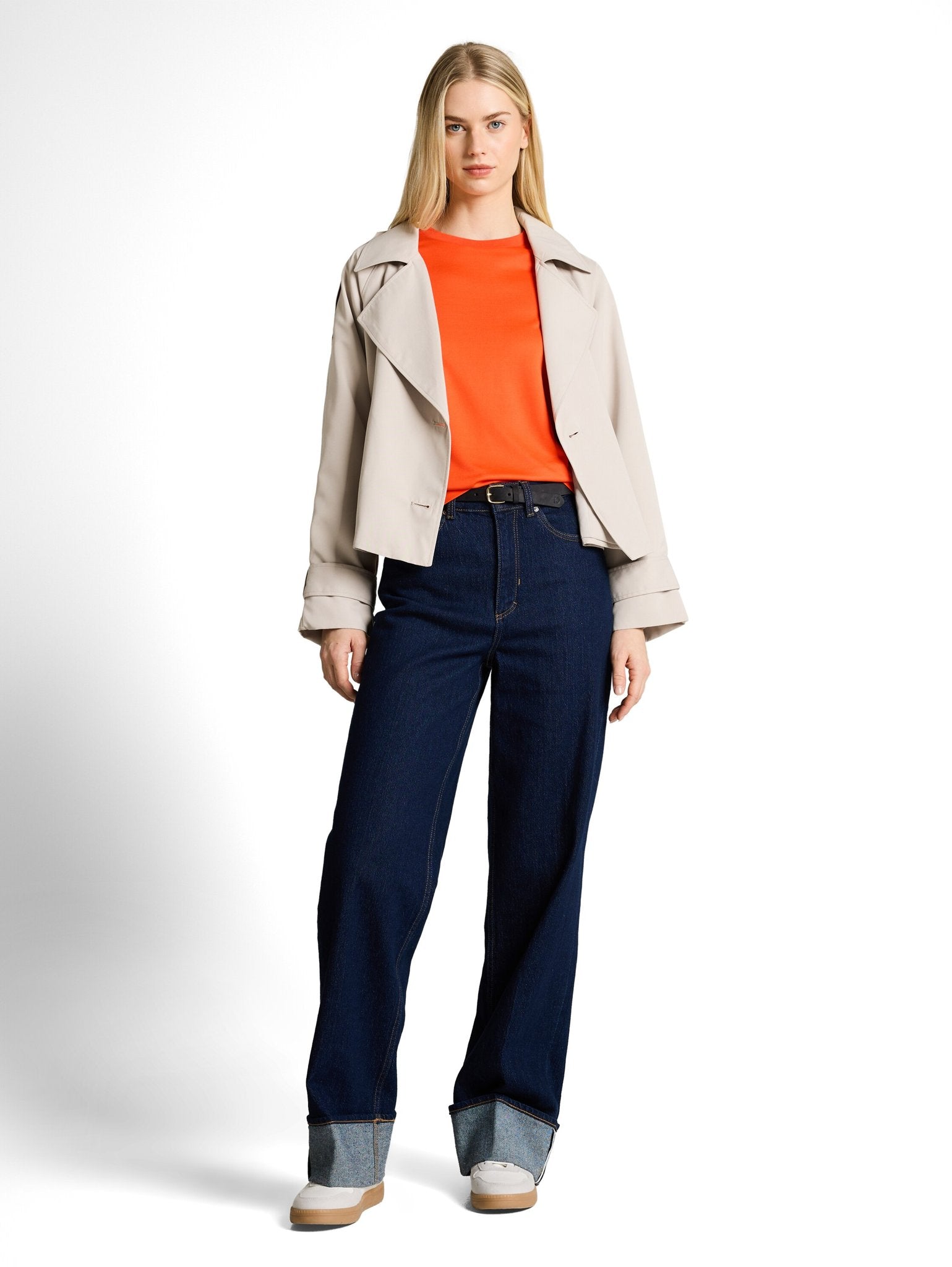 Tom Tailor denim Damen T-Shirts Fiery Orange