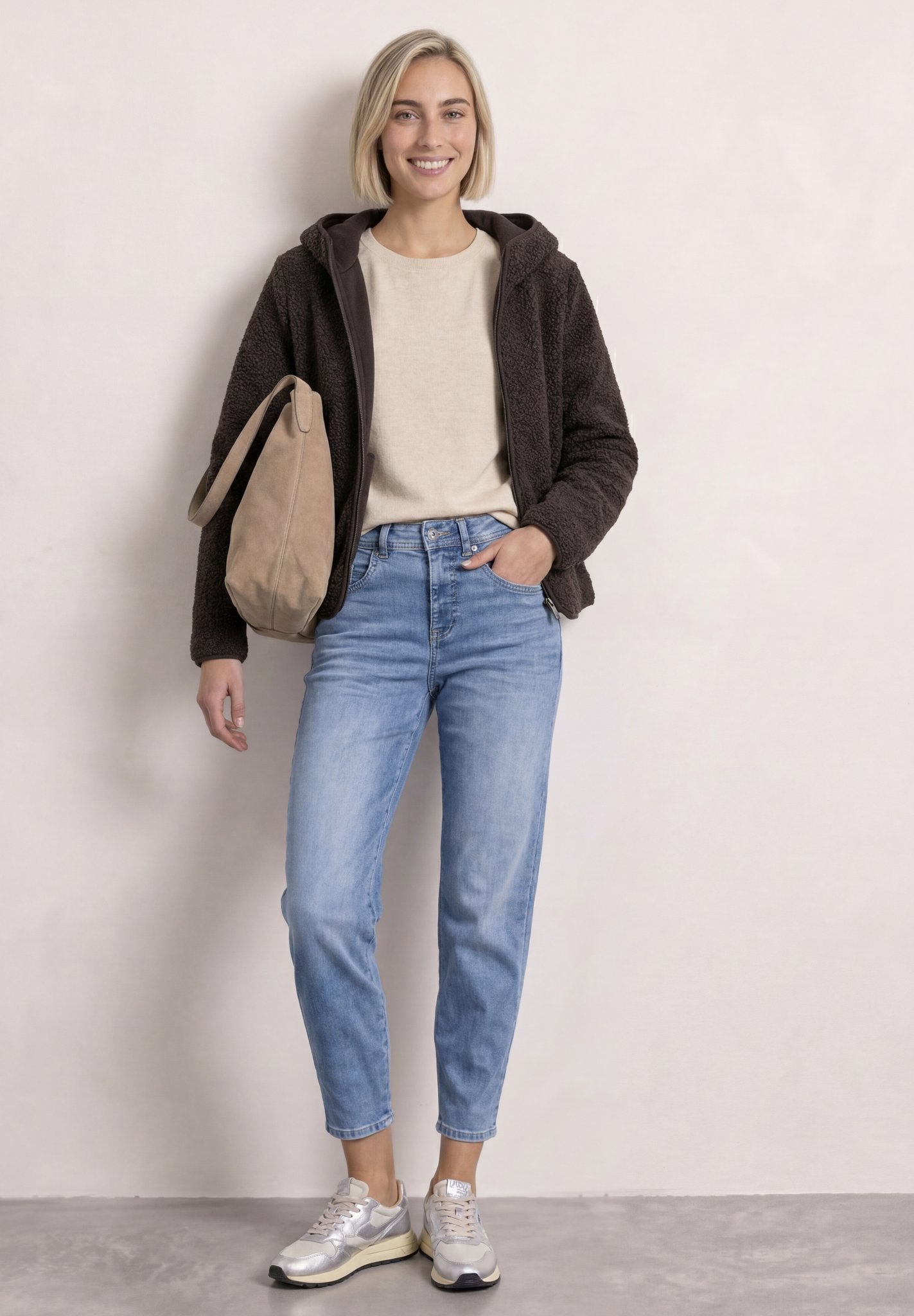 Street One Damen T-Shirts  Black Cof
