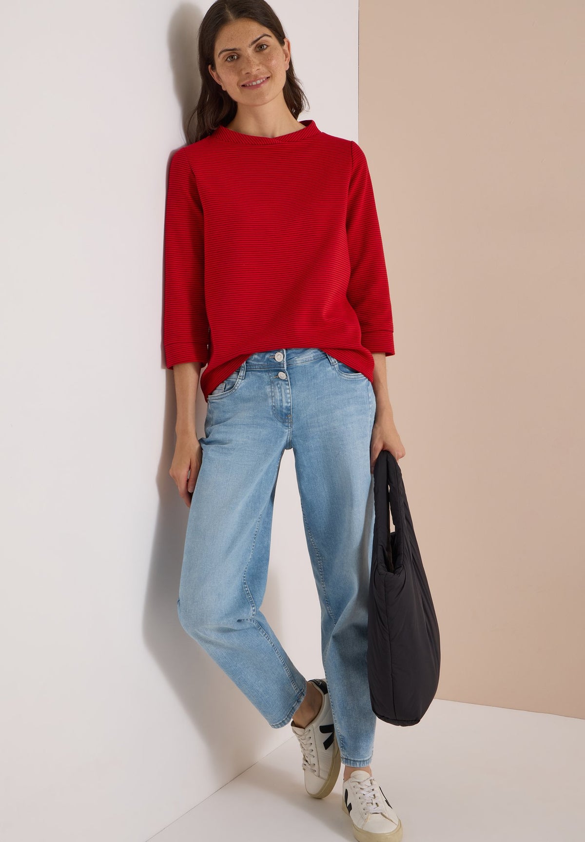 Cecil Damen T-Shirts Flame Red