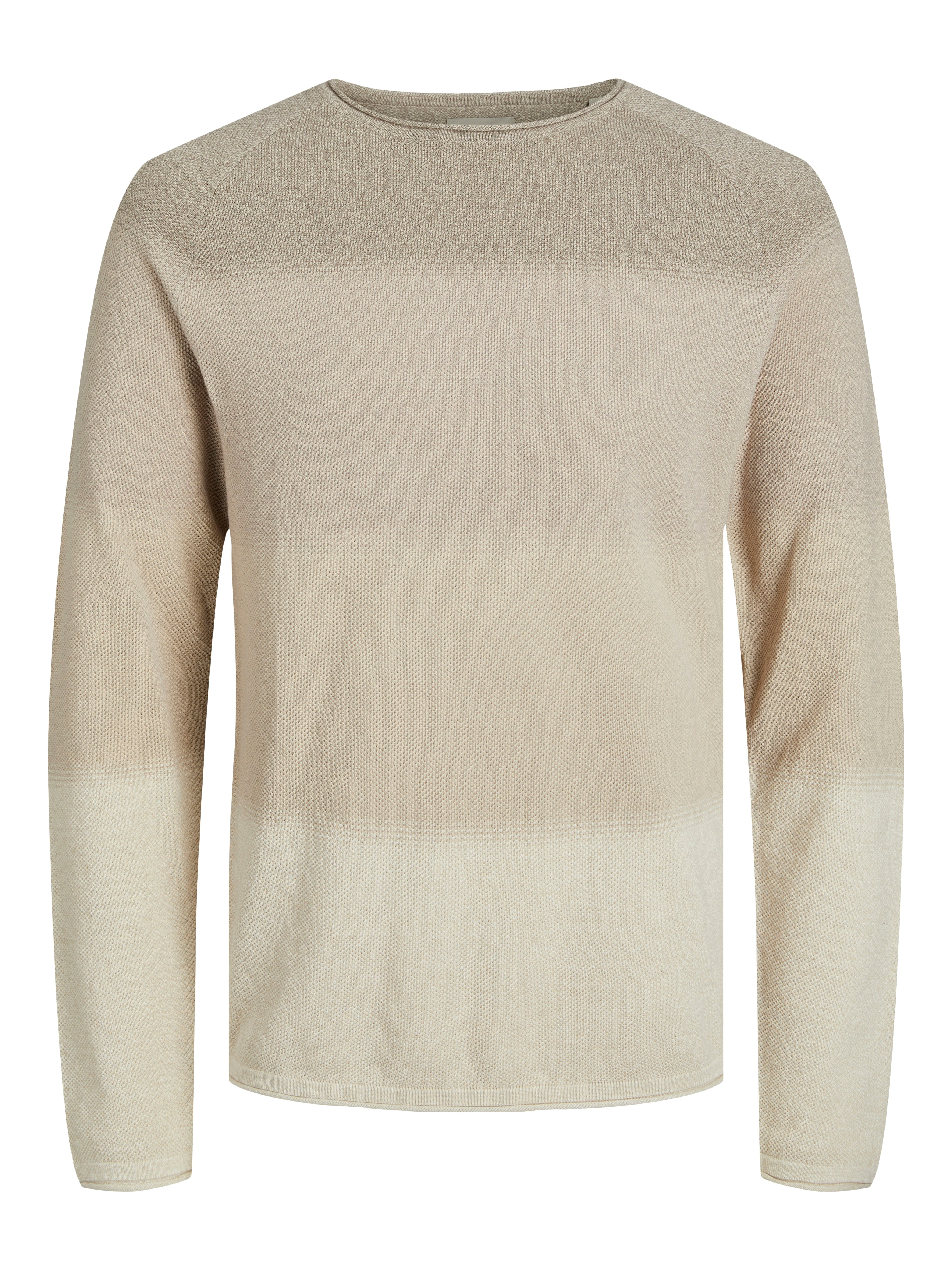 Jack & Jones Herren Pullover Oatmeal/Gradien