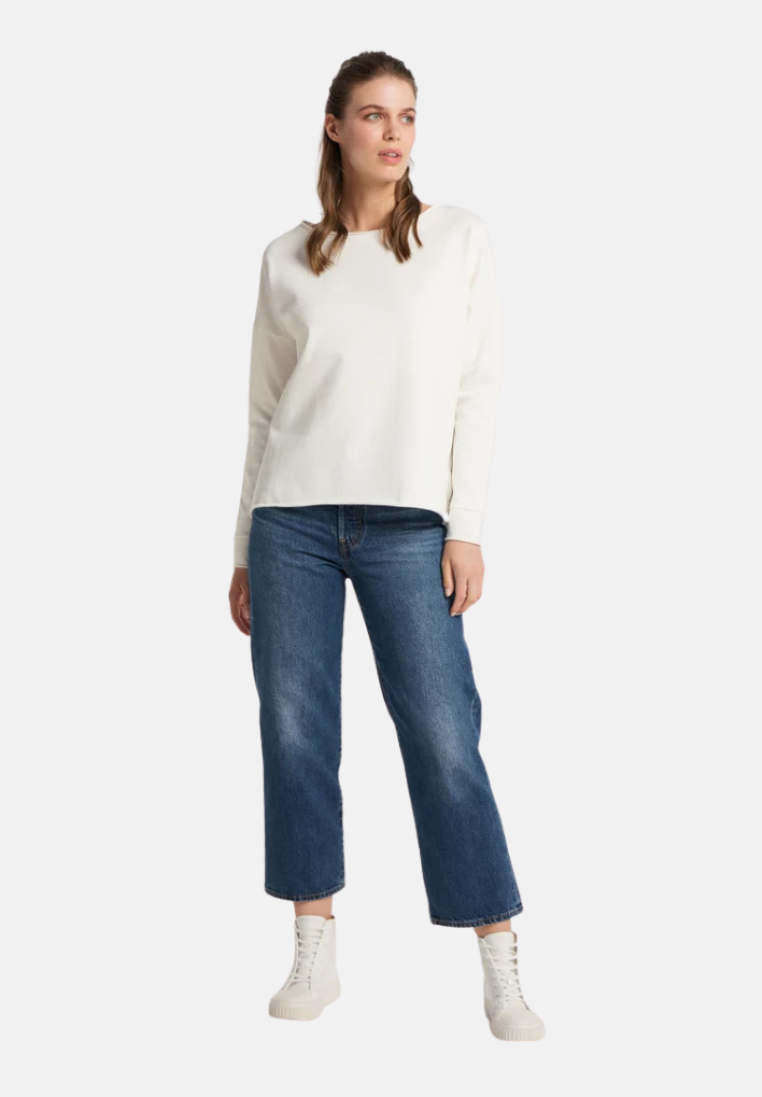 Elbsand Damen Sweatshirts  Cloud White