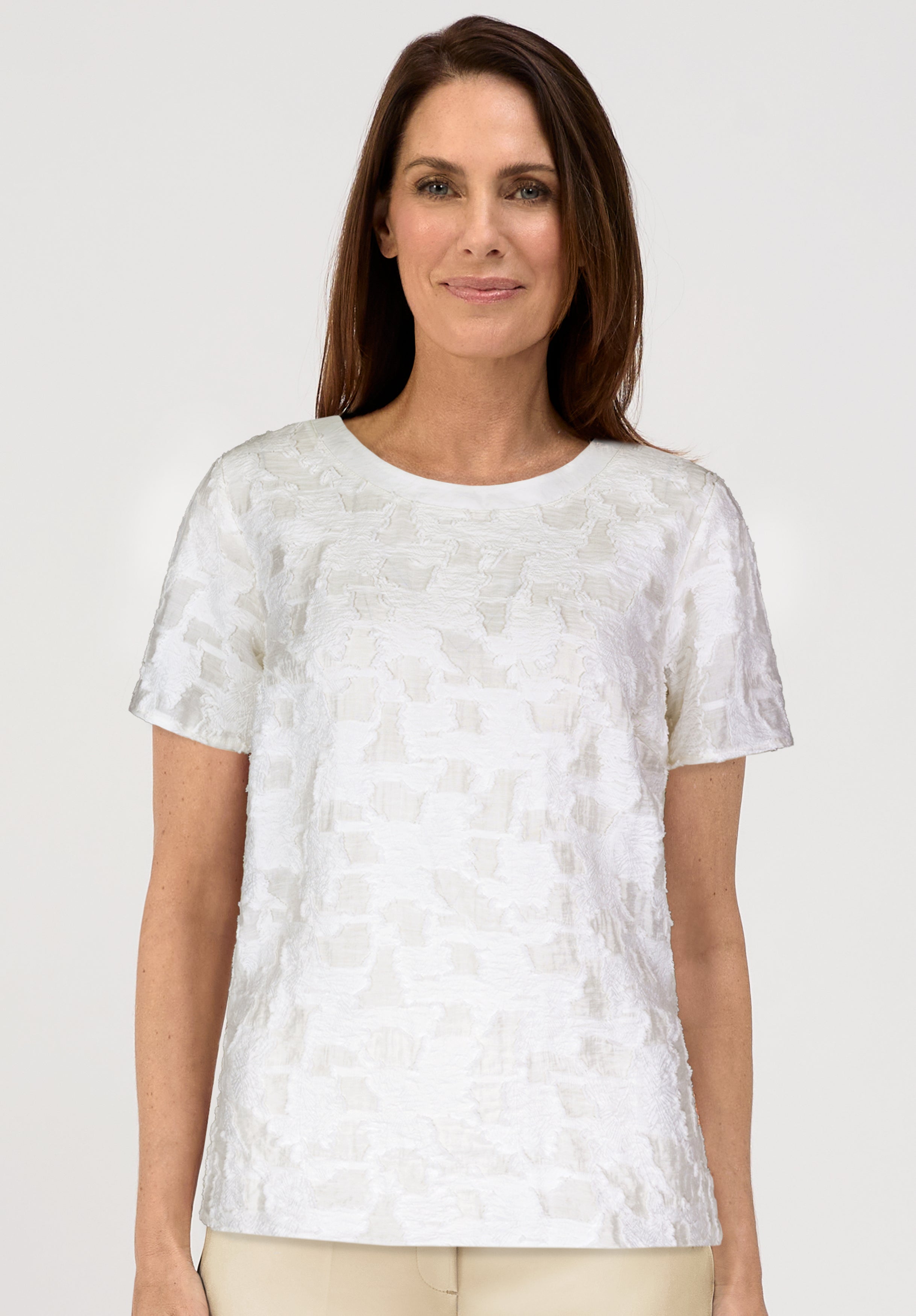 Bianca Damen Blusen Ivory
