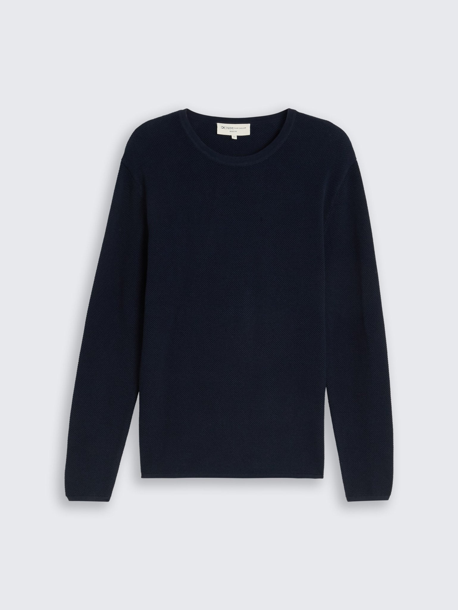 Tom Tailor denim Herren Pullover Sky Captain Blu