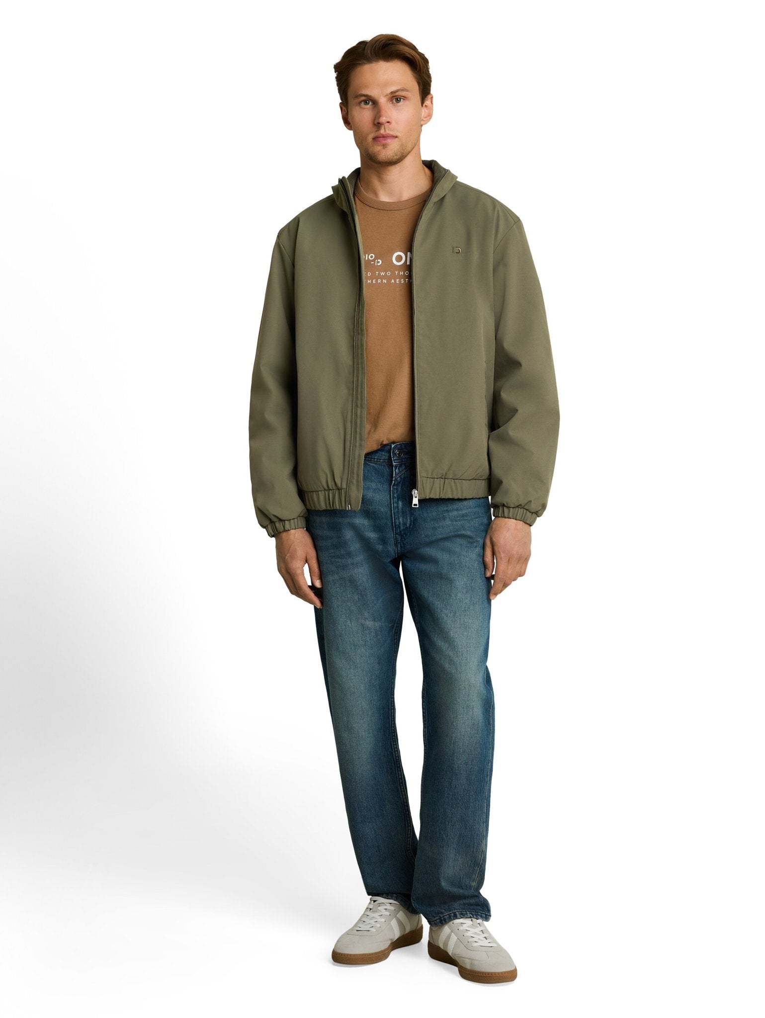 Tom Tailor denim Herren Jacken Urban Olive Gre