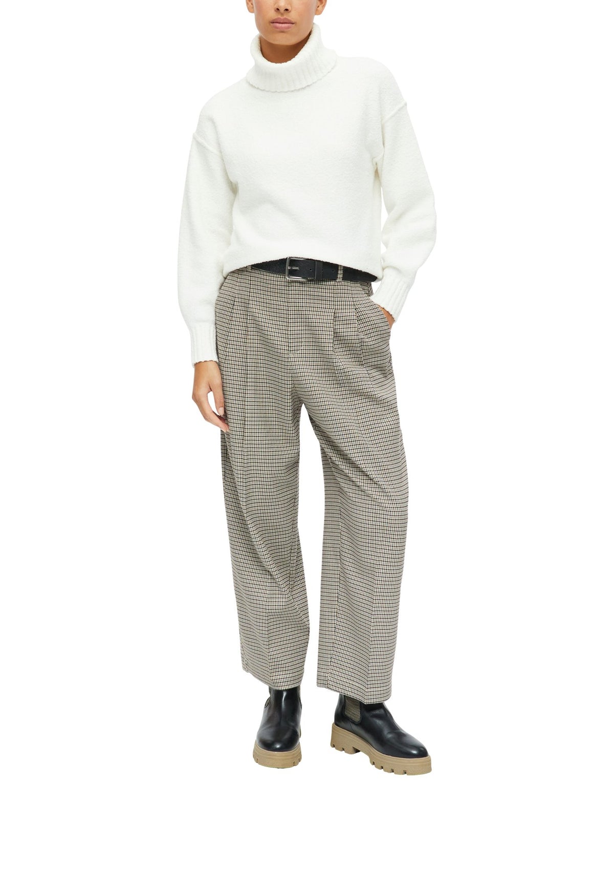 S. Oliver red Damen Pullover  White
