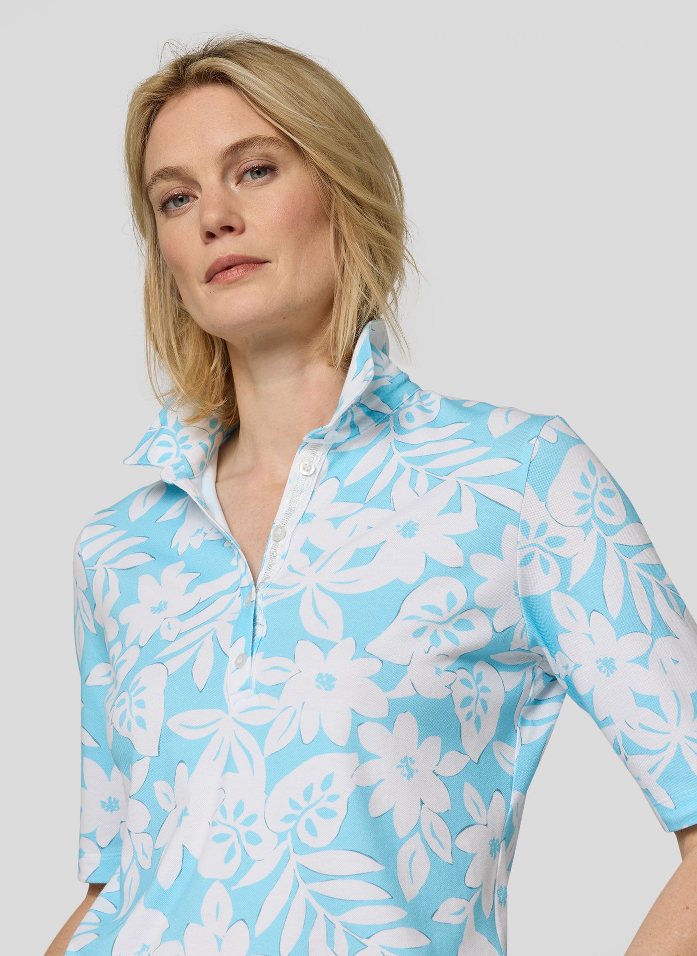 Rabe Damen T-Shirts Kristallblau