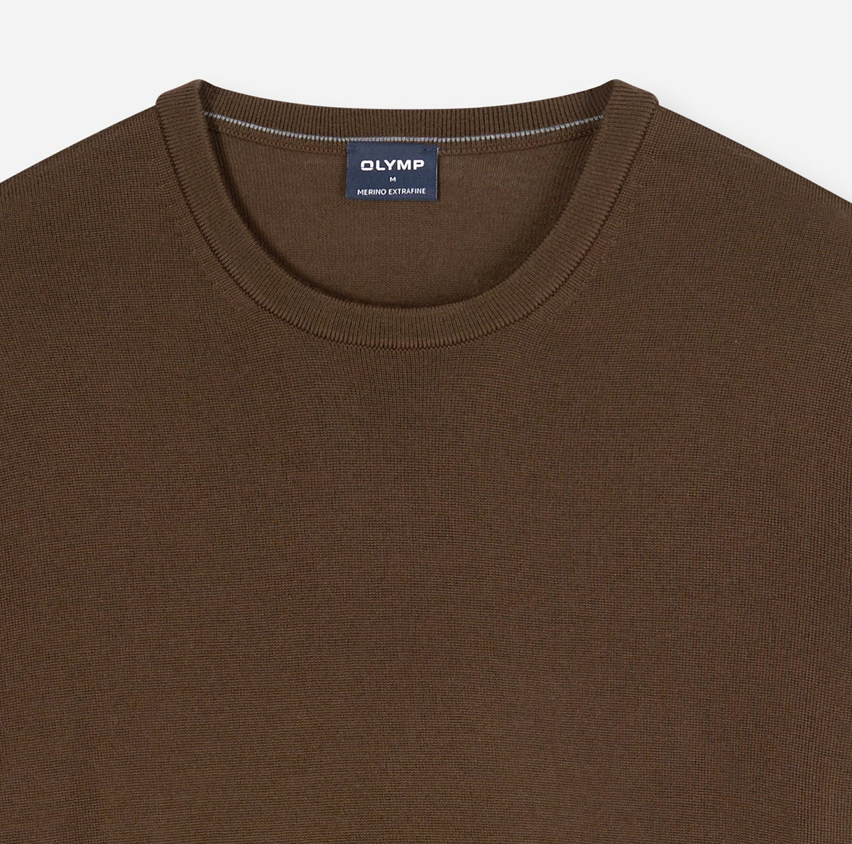 Olymp Herren Pullover  Schwarzbraun