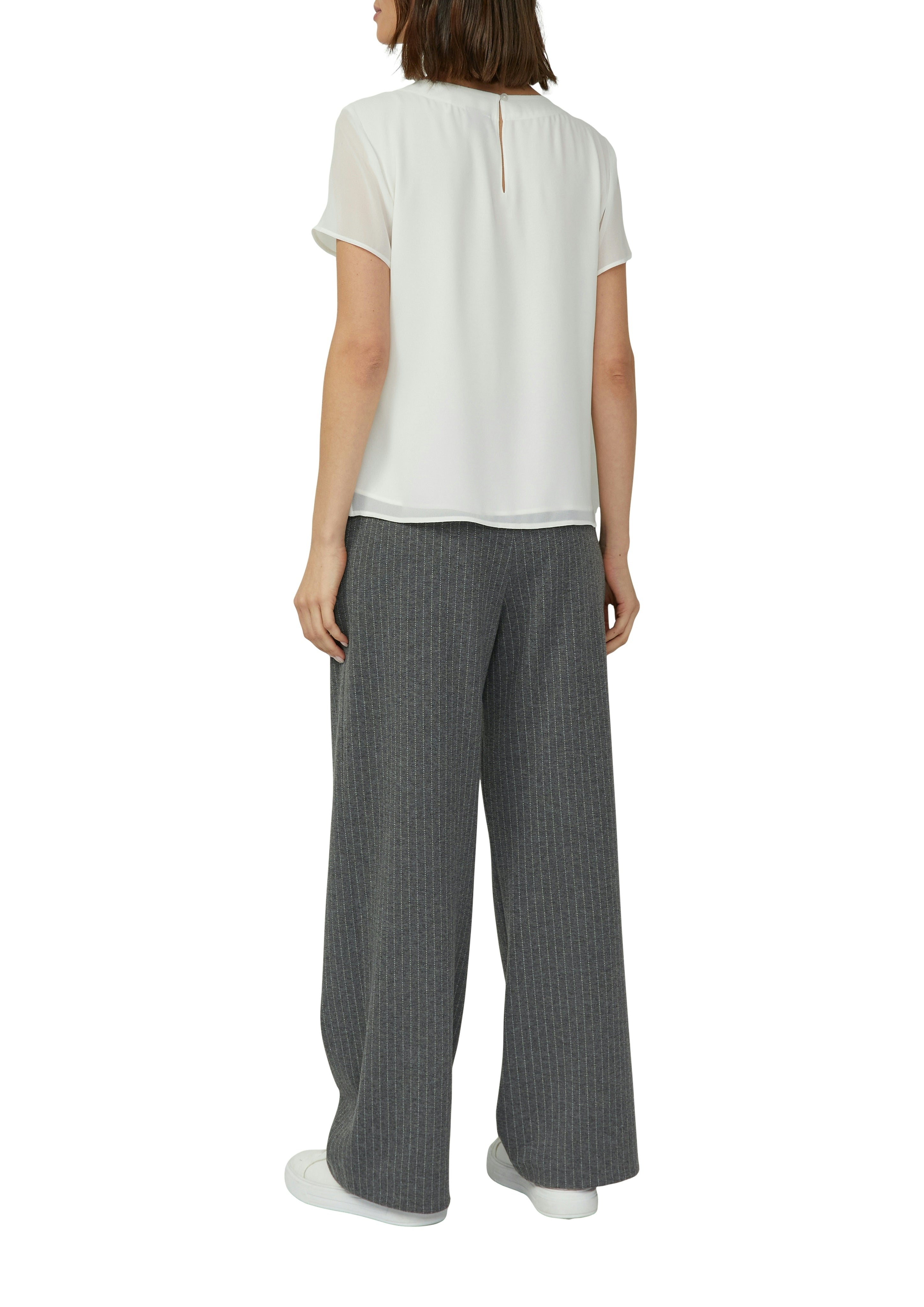 S. Oliver black Damen Blusen White