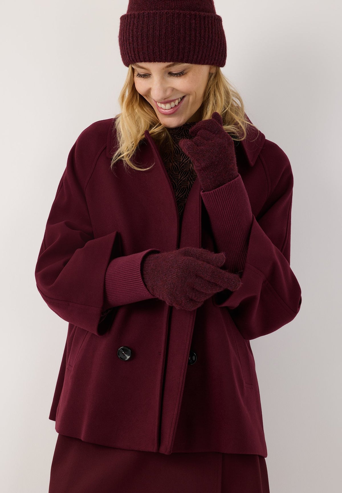 More & More Damen Jacken Pomegranat