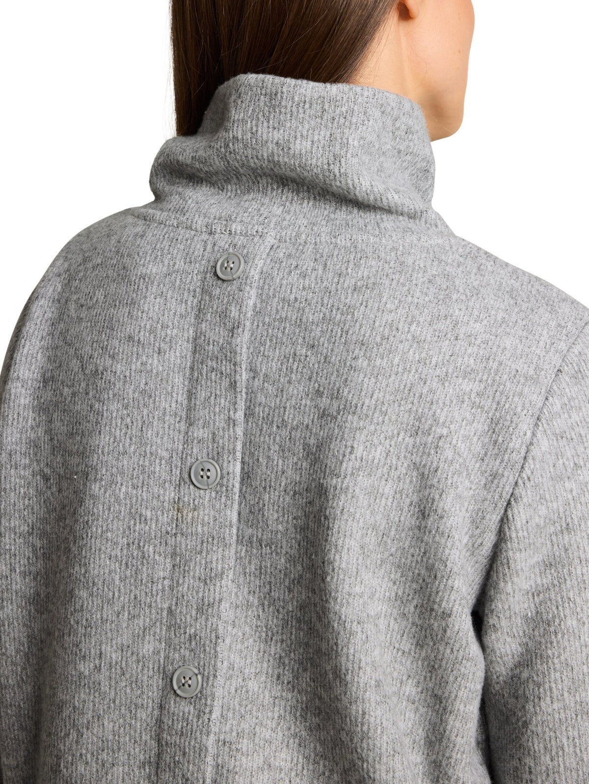 Tom Tailor Damen Sweatshirts Soft Grey Melan