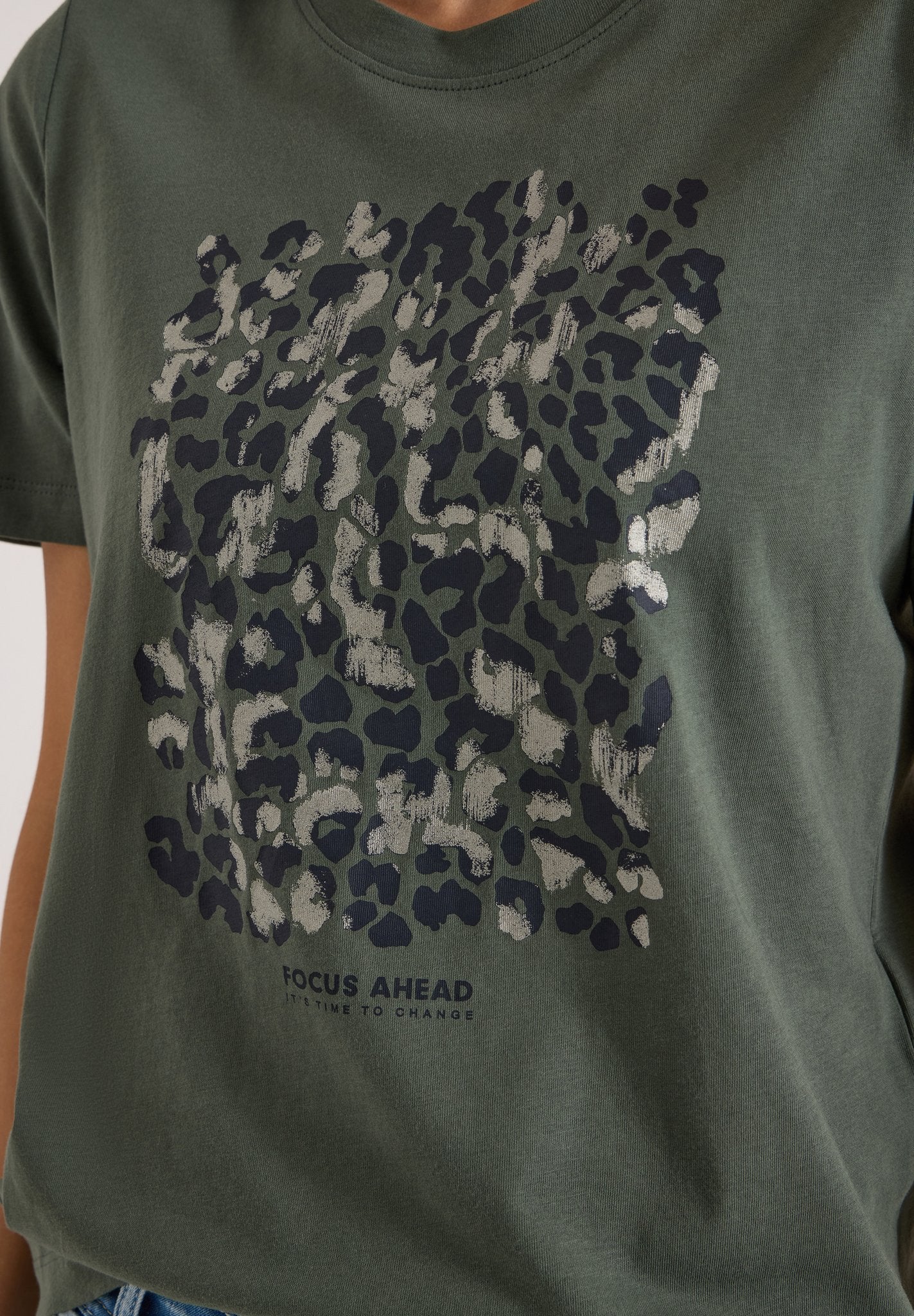 Cecil Damen T-Shirts Dried Oli