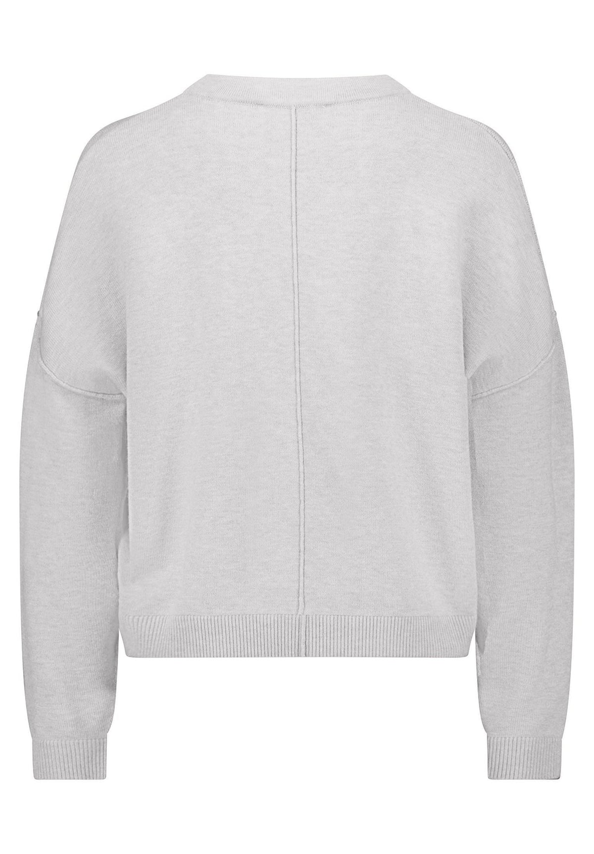 Betty & Co Damen Pullover Light Silver Me