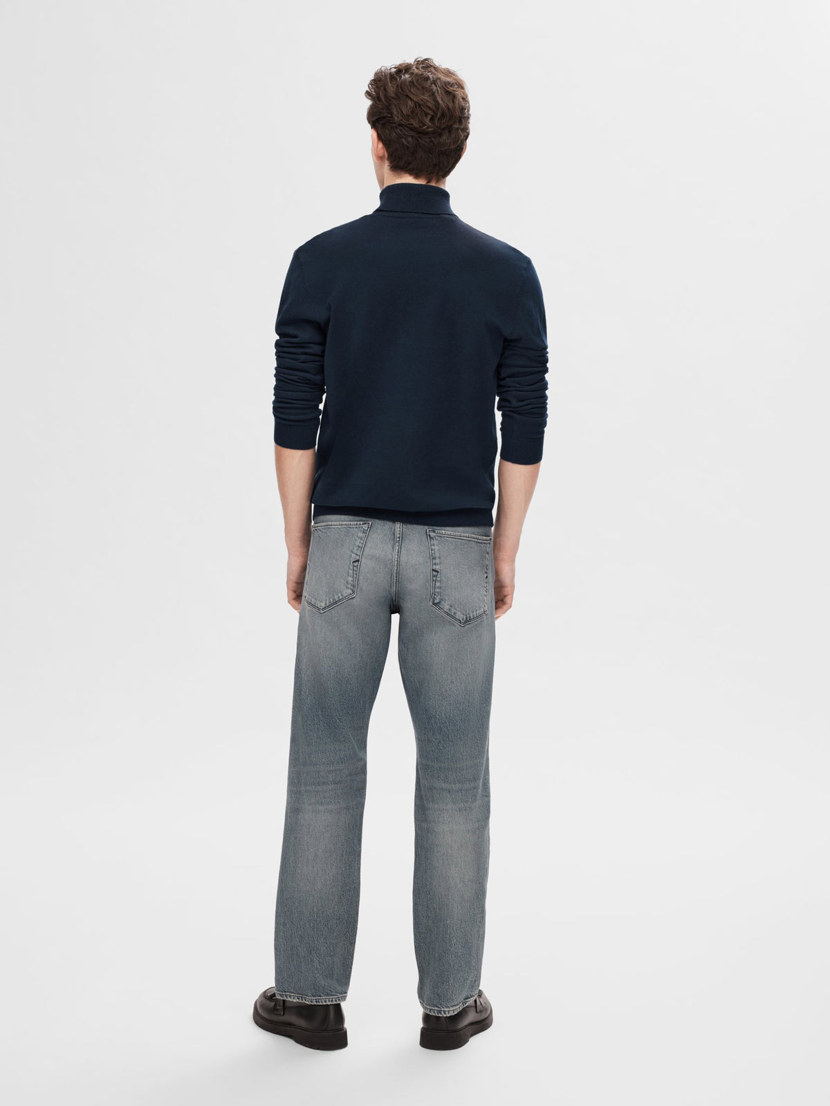 Selected homme Herren Pullover  Navy