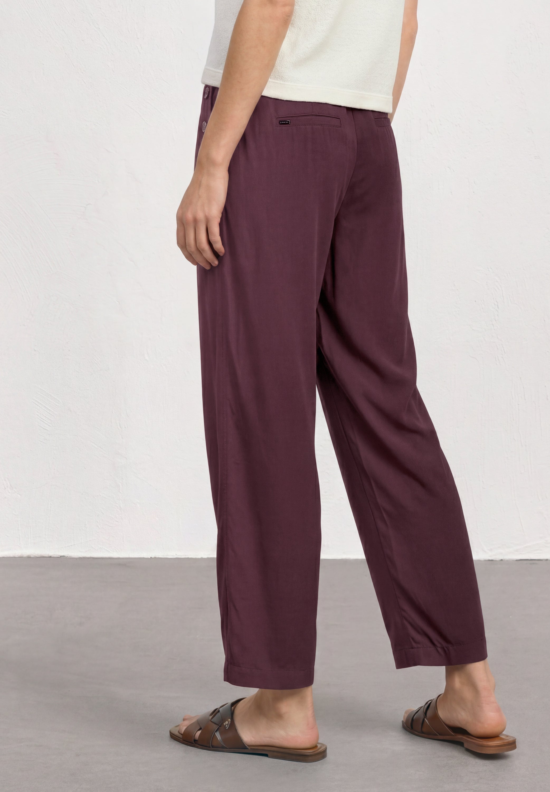 Street One Damen Hosen  Rustic Ro