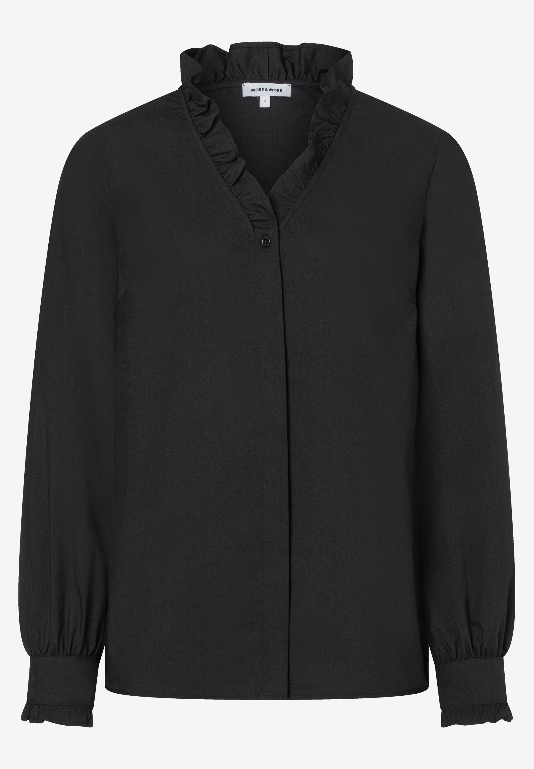 More & More Damen Blusen Black