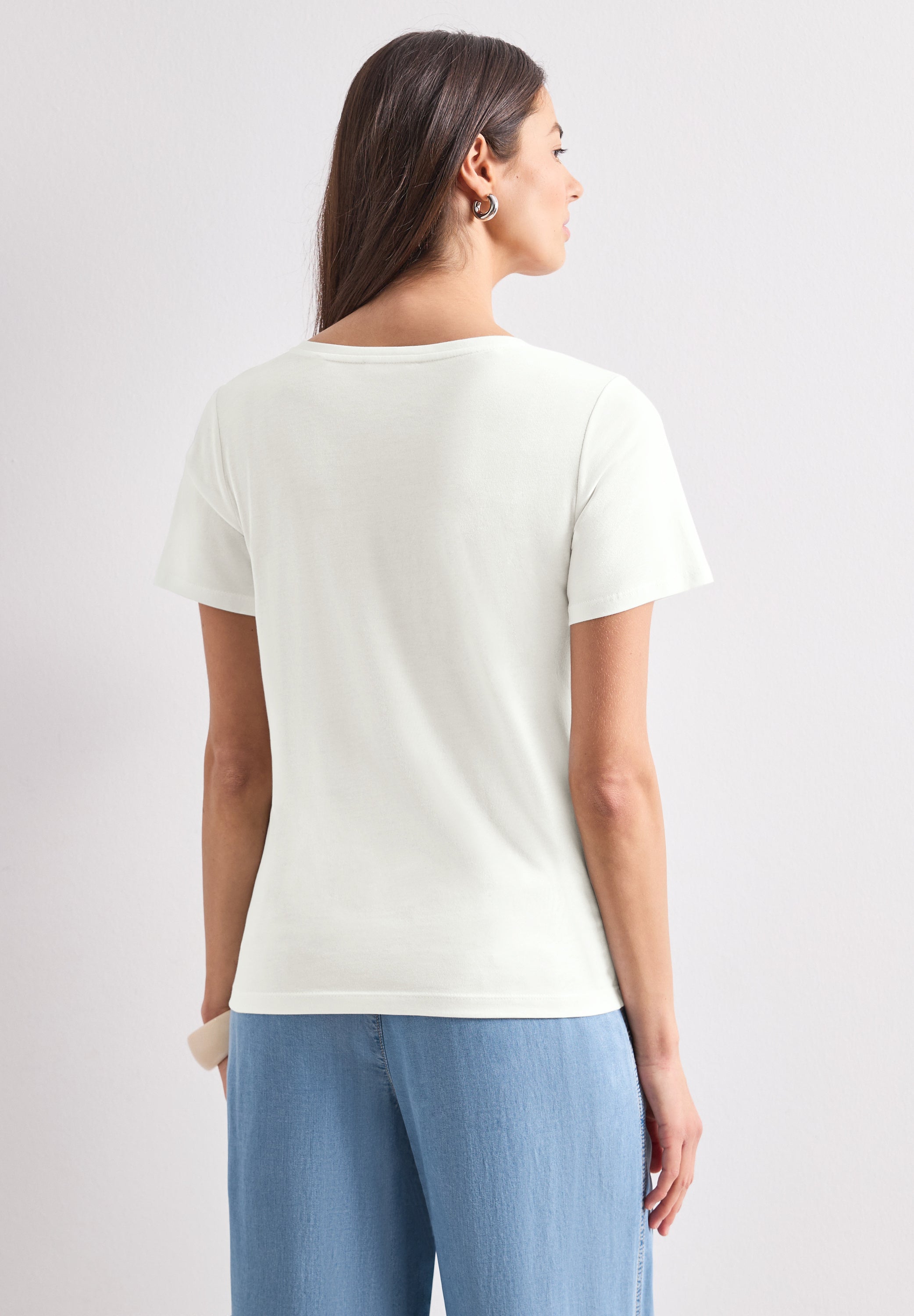 Street One Damen T-Shirts Off White