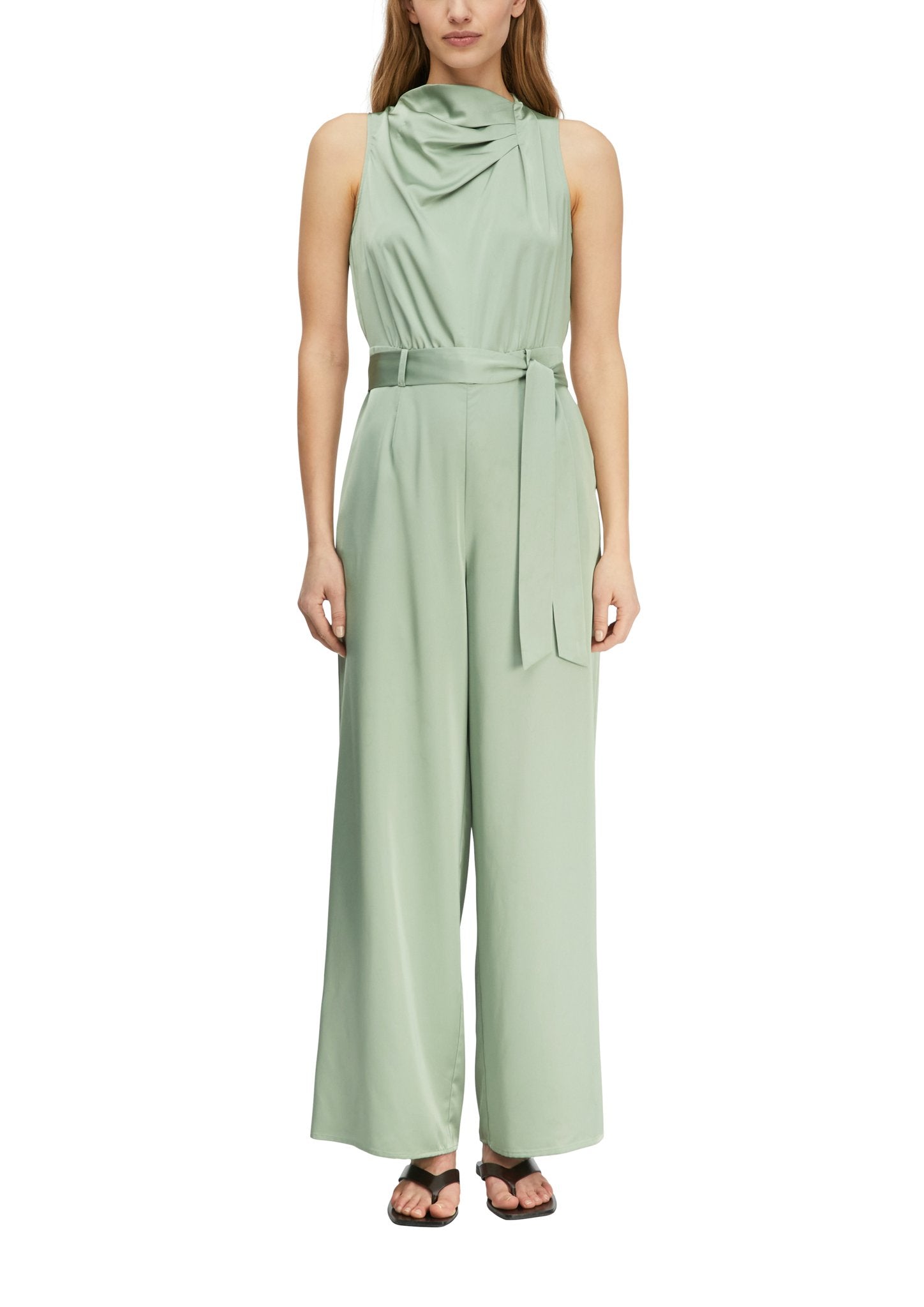 Comma Damen Jumpsuits Blue Green