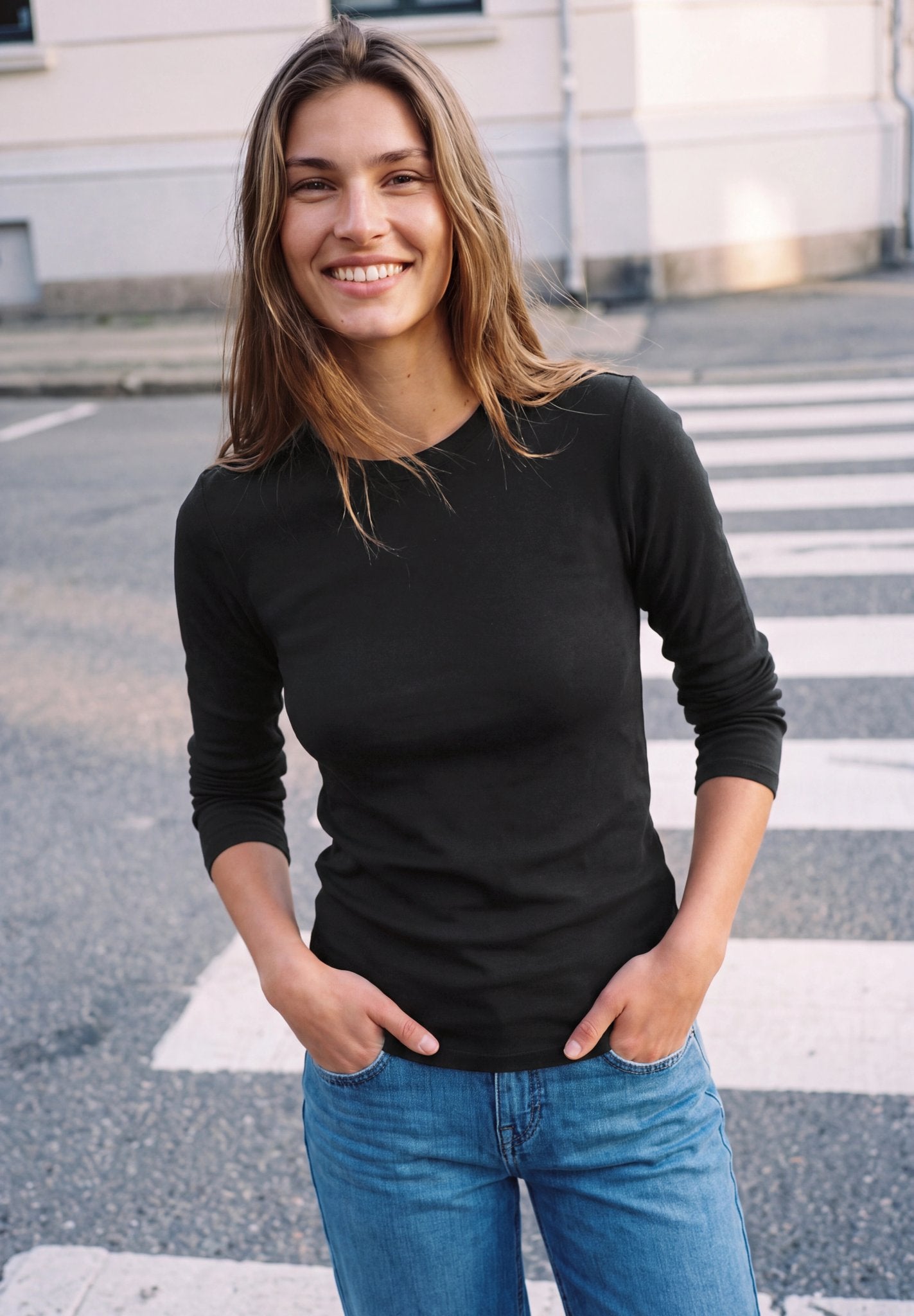 Street One Studio Damen T-Shirts  Black