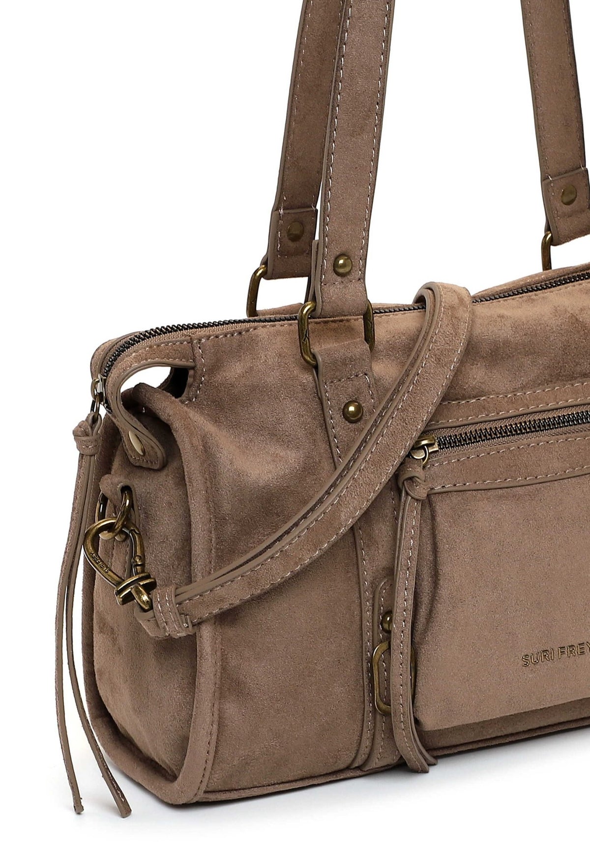 Surifrey Handtasche Darktaupe