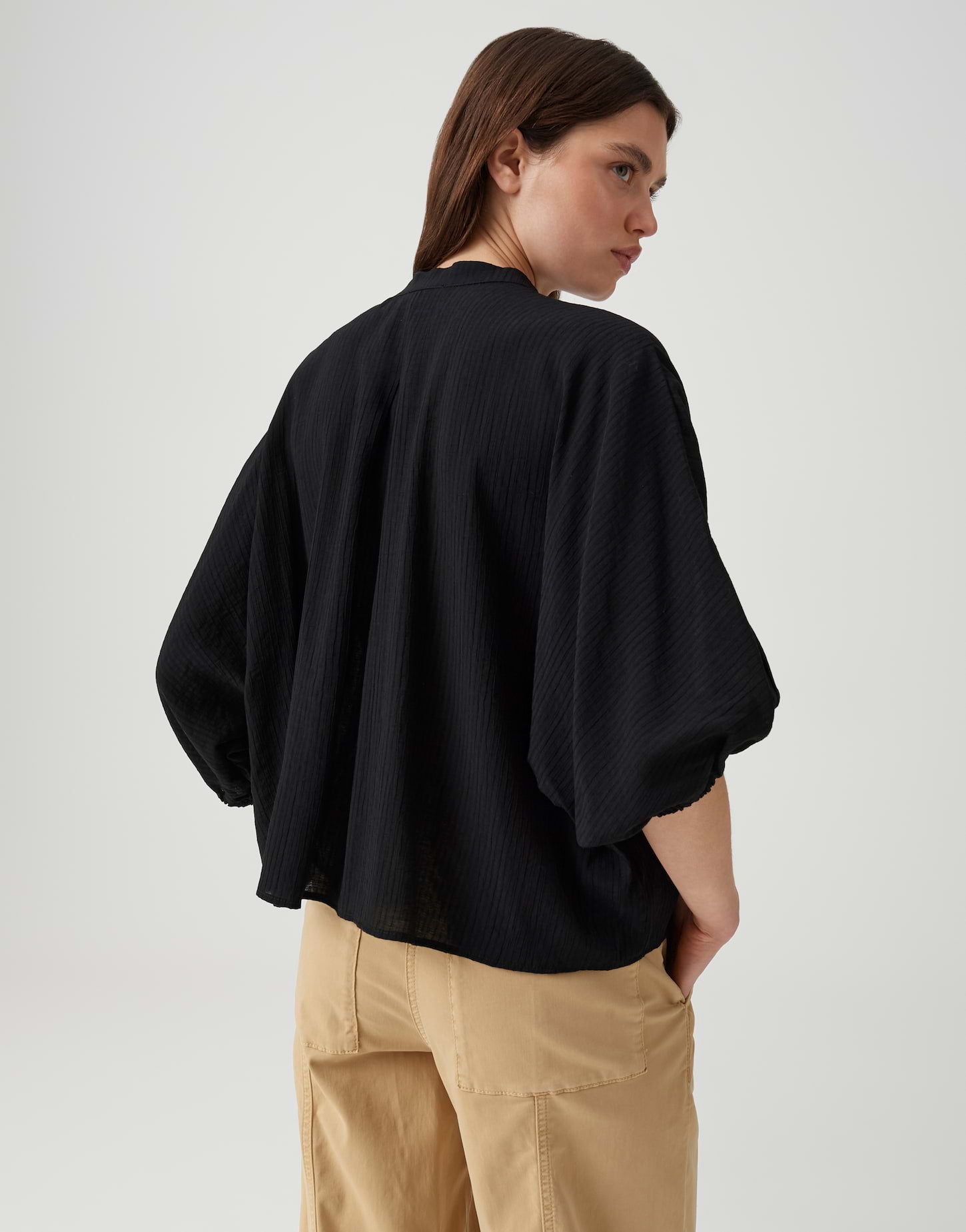 Opus Damen Blusen Black