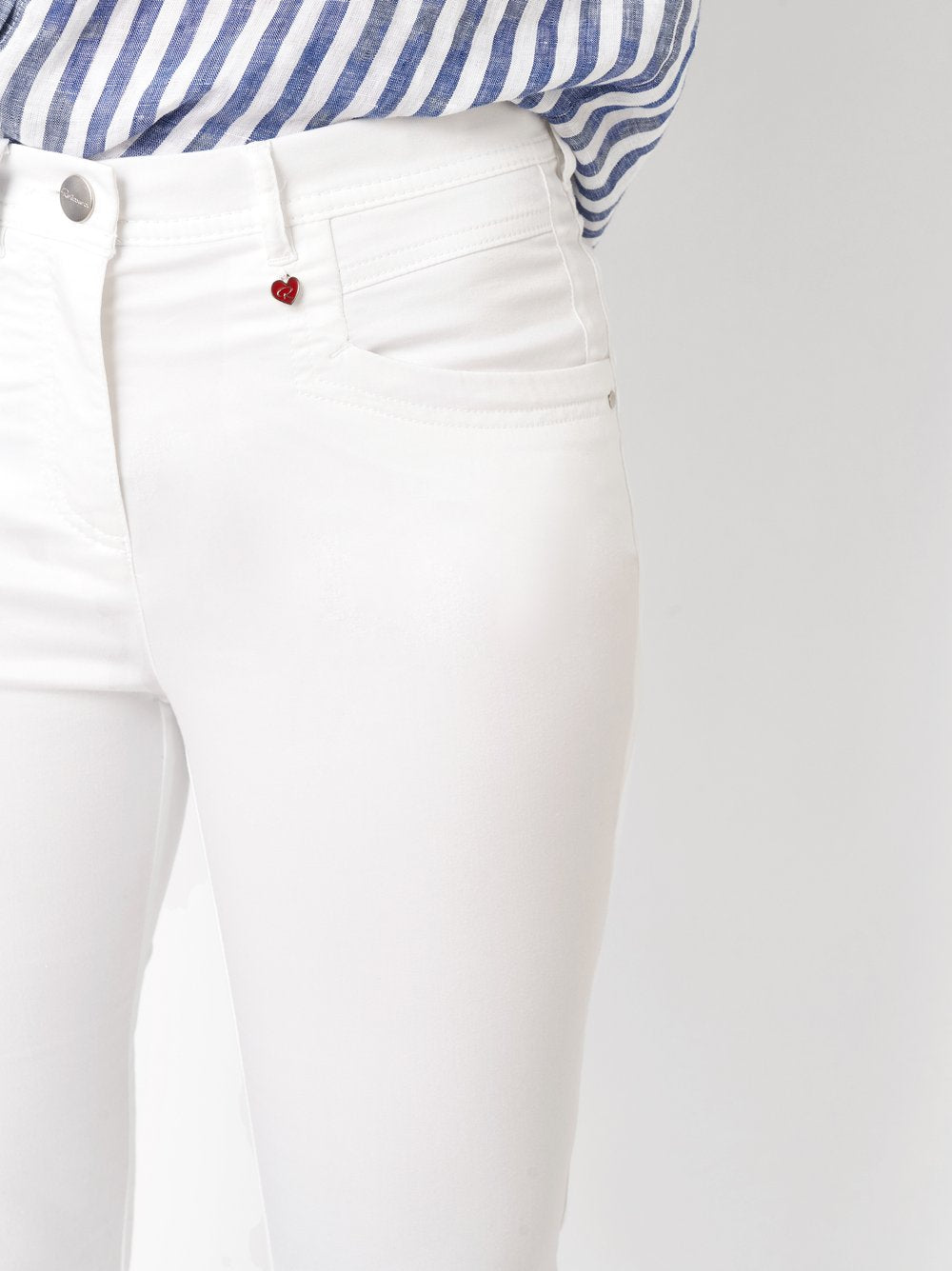 Toni Dress Damen Hosen Weiss