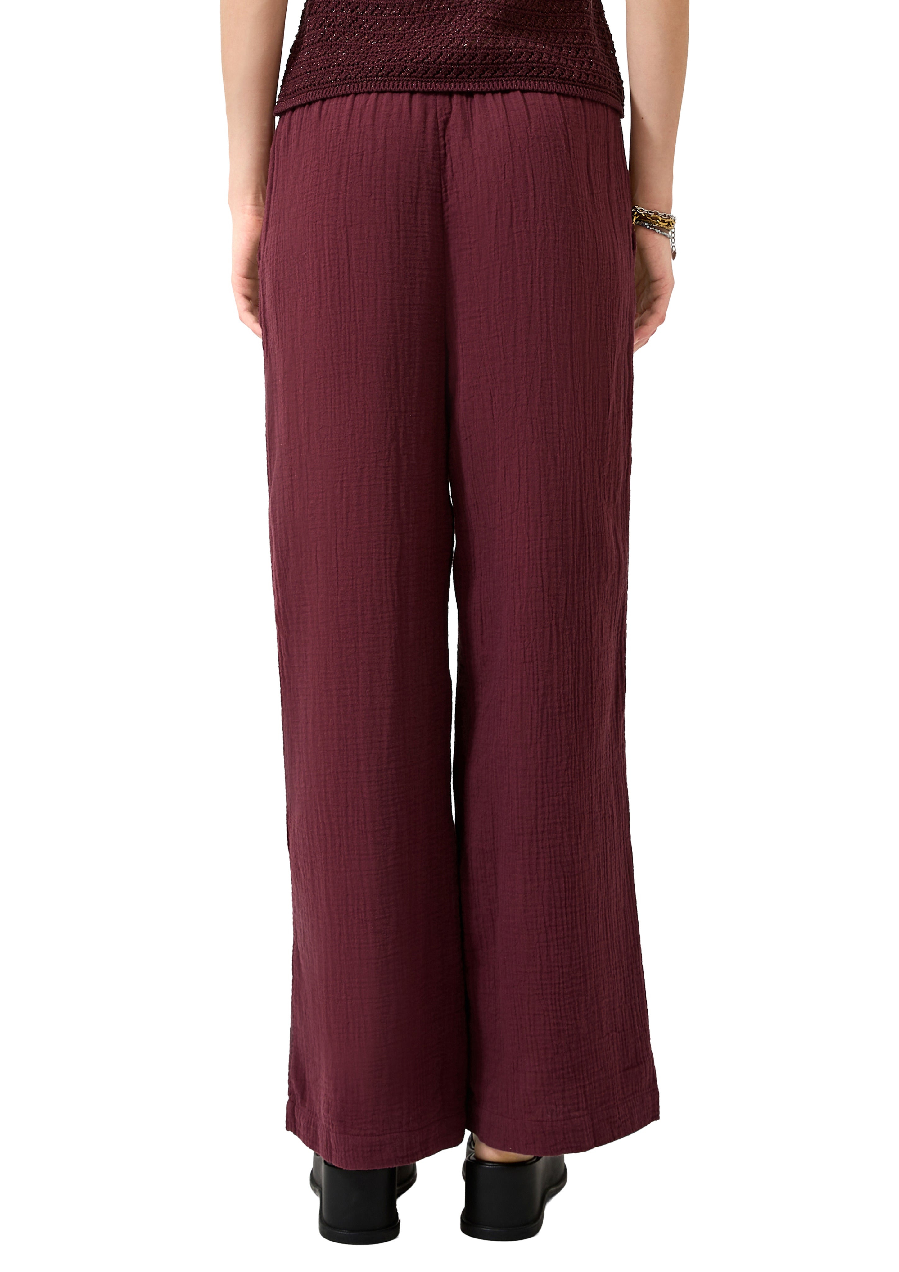 QS by S.Oliver Damen Hosen Lilac/Pink
