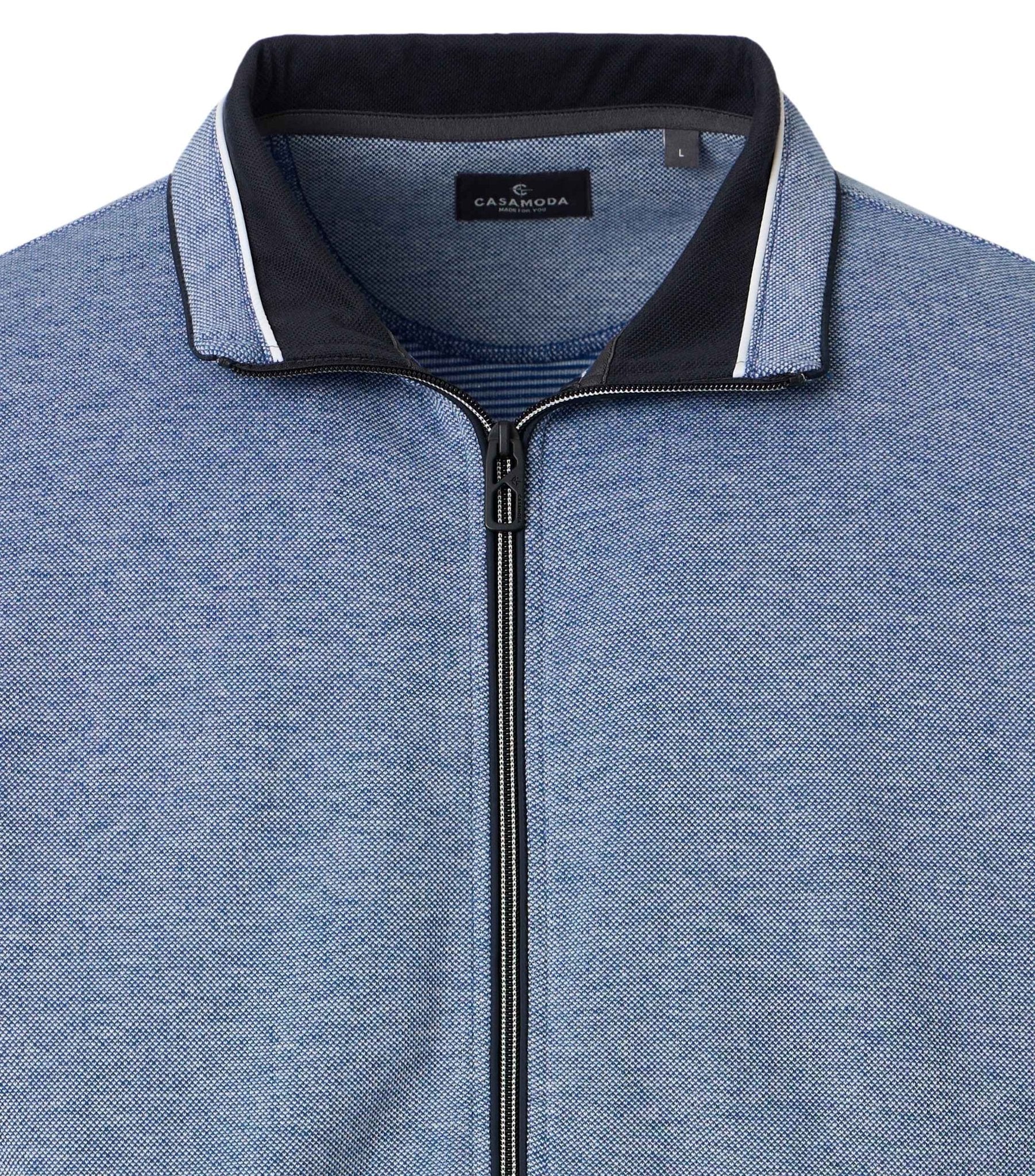 Casa Moda Herren Sweatjacken  Blau