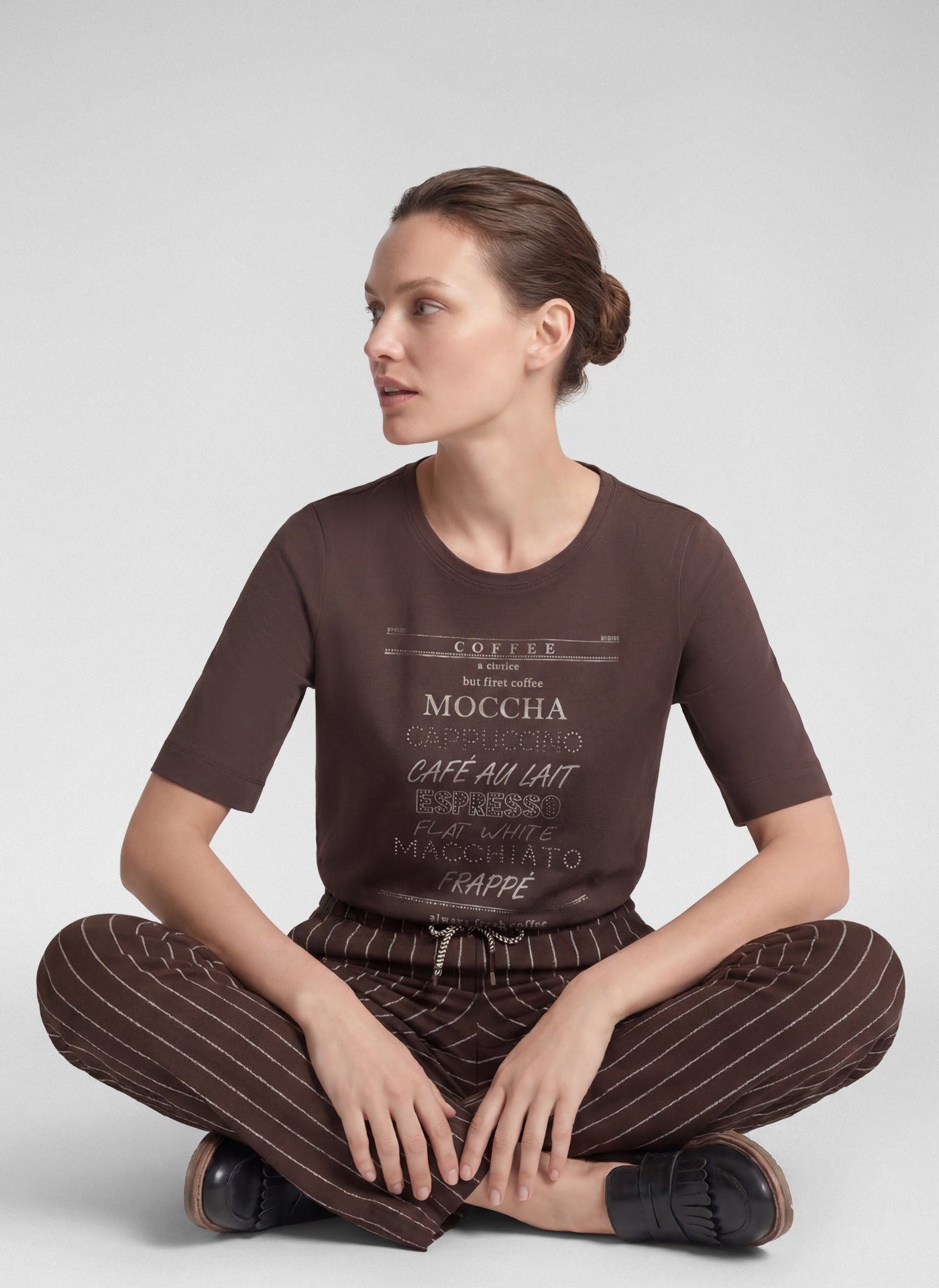 Rabe Damen T-Shirts Mokka