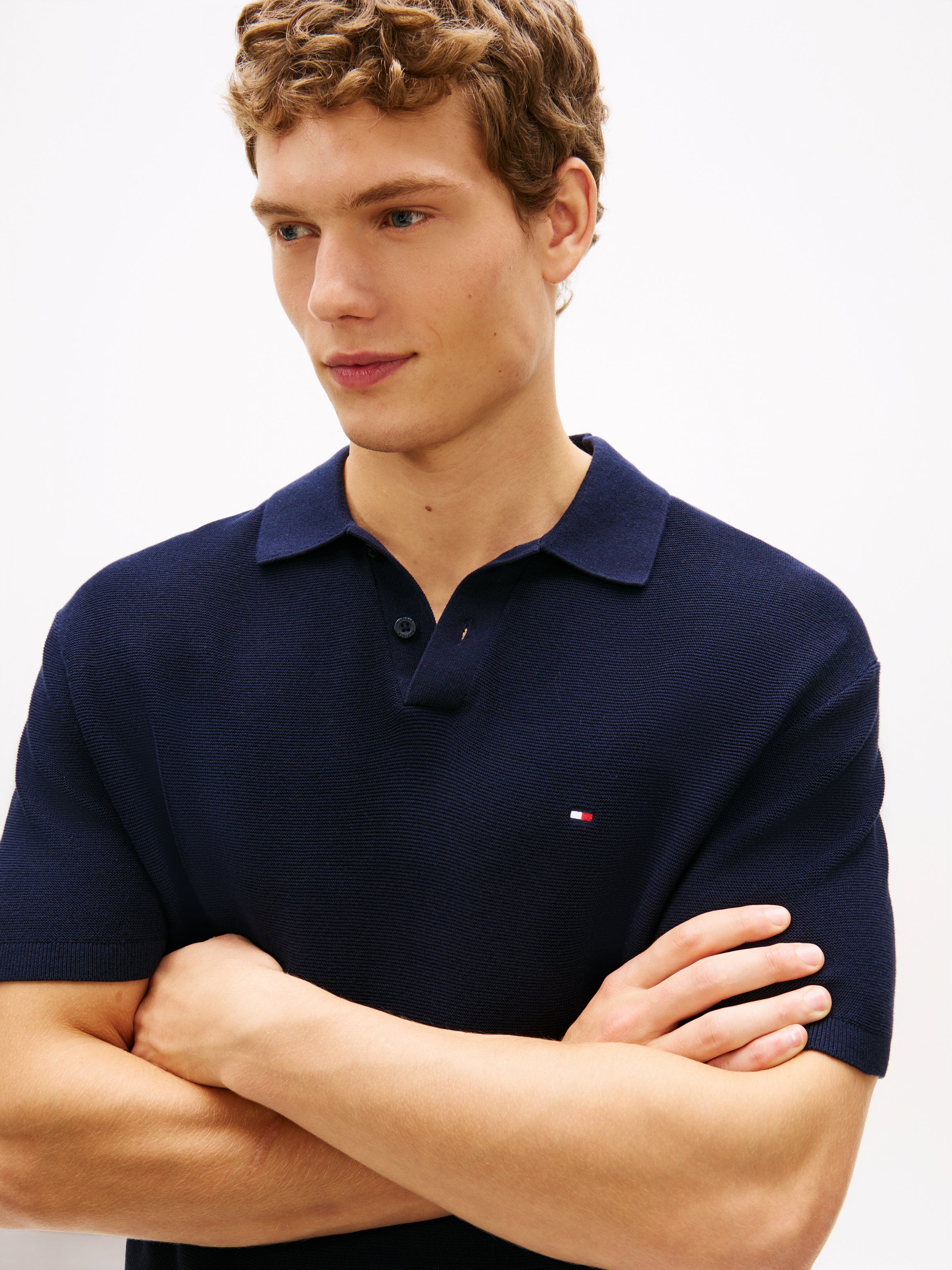 Tommy Hilfiger Herren Pullover Dw Blue