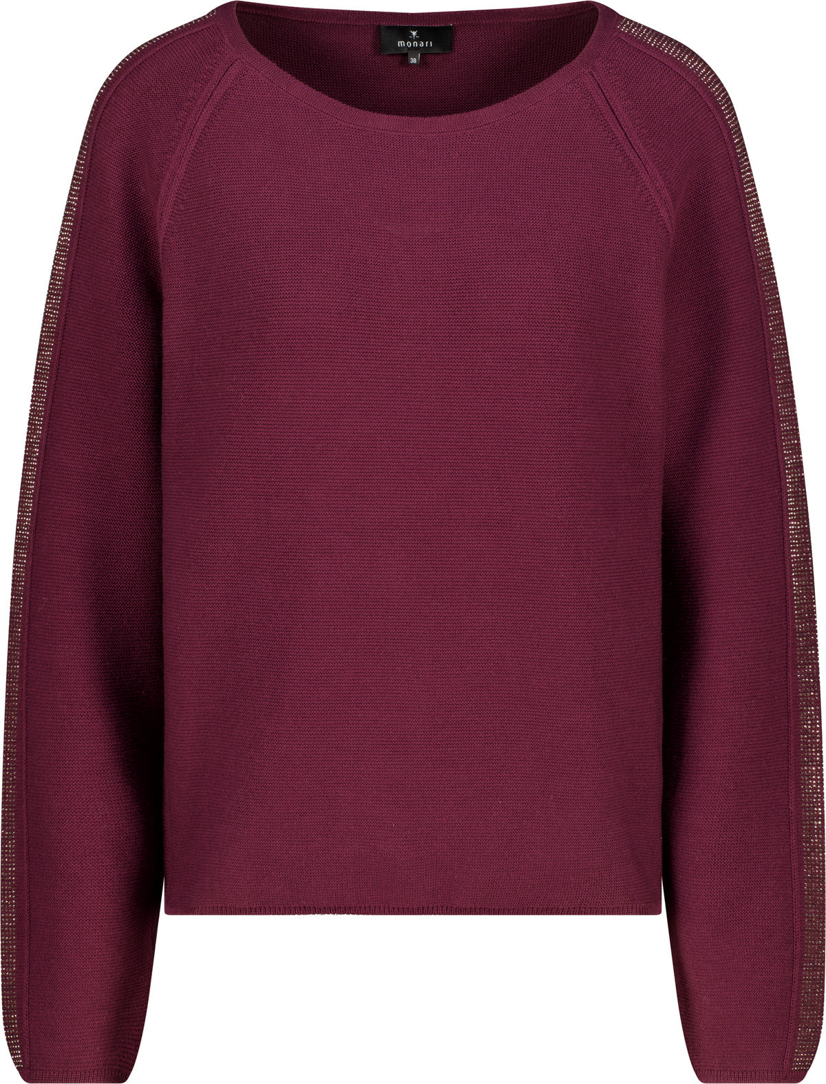 Monari Damen Pullover  Dark Bordea