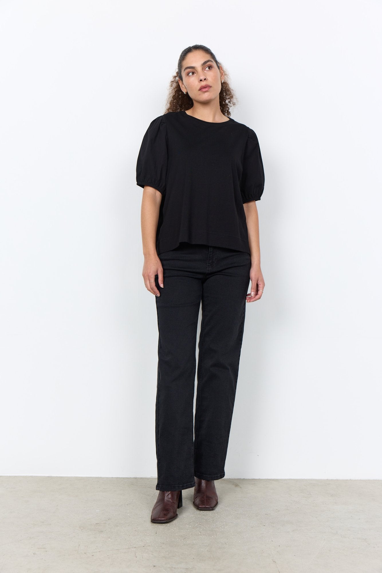 Soya Concept Damen T-Shirts Black