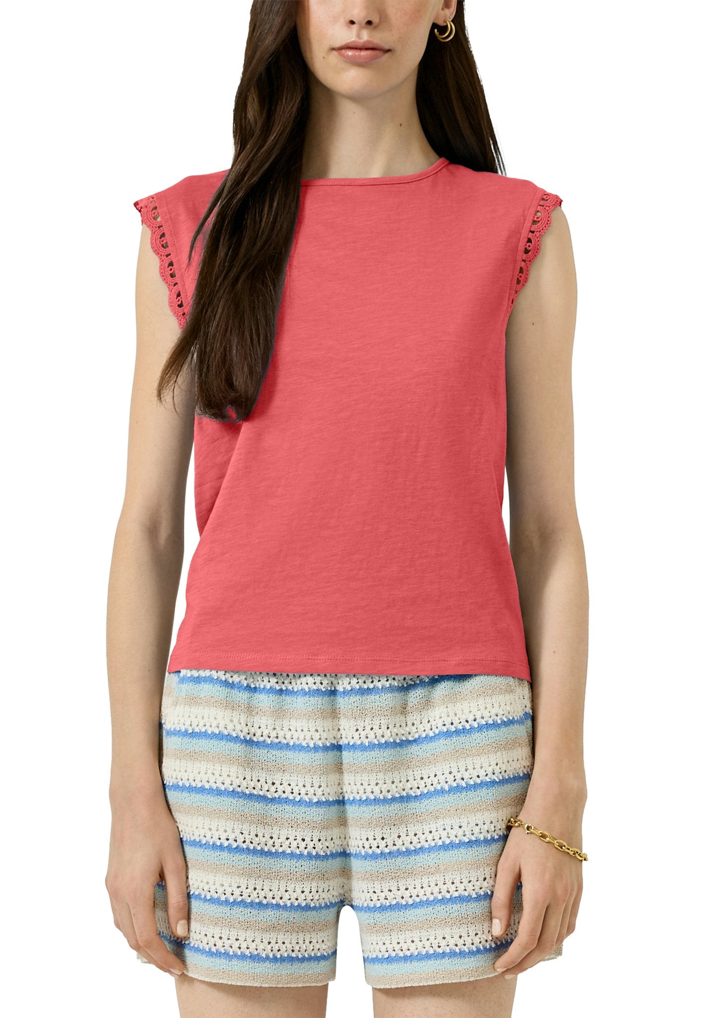 QS by S.Oliver Damen Tops Red
