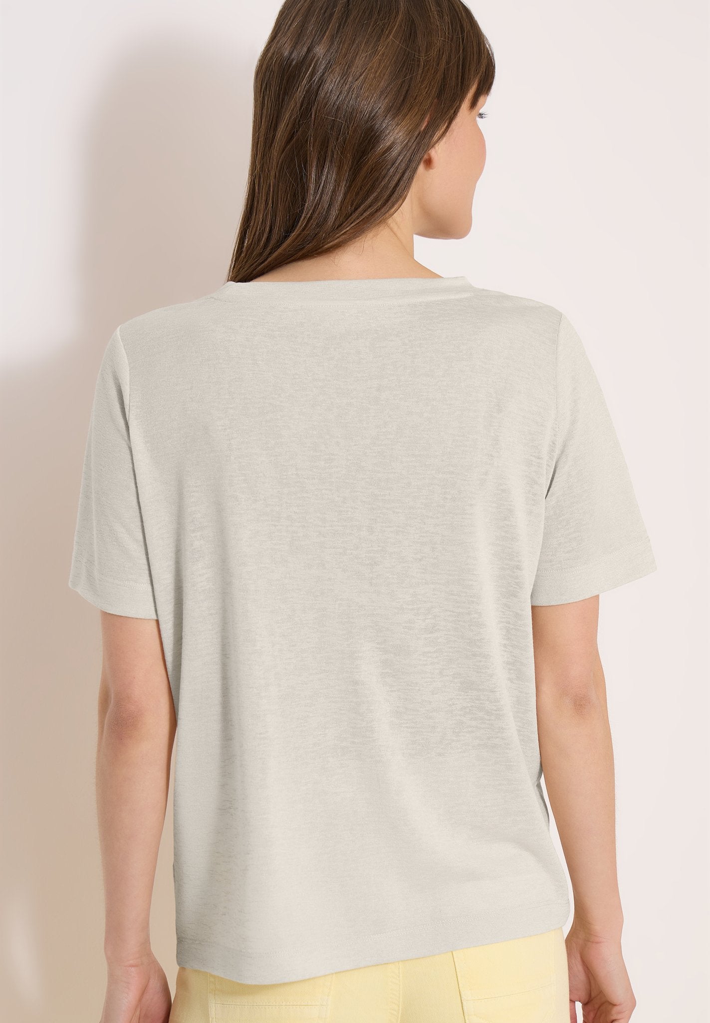Cecil Damen T-Shirts  Macadamia