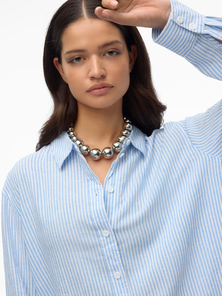 Vero Moda Damen Blusen Cornflower Blue