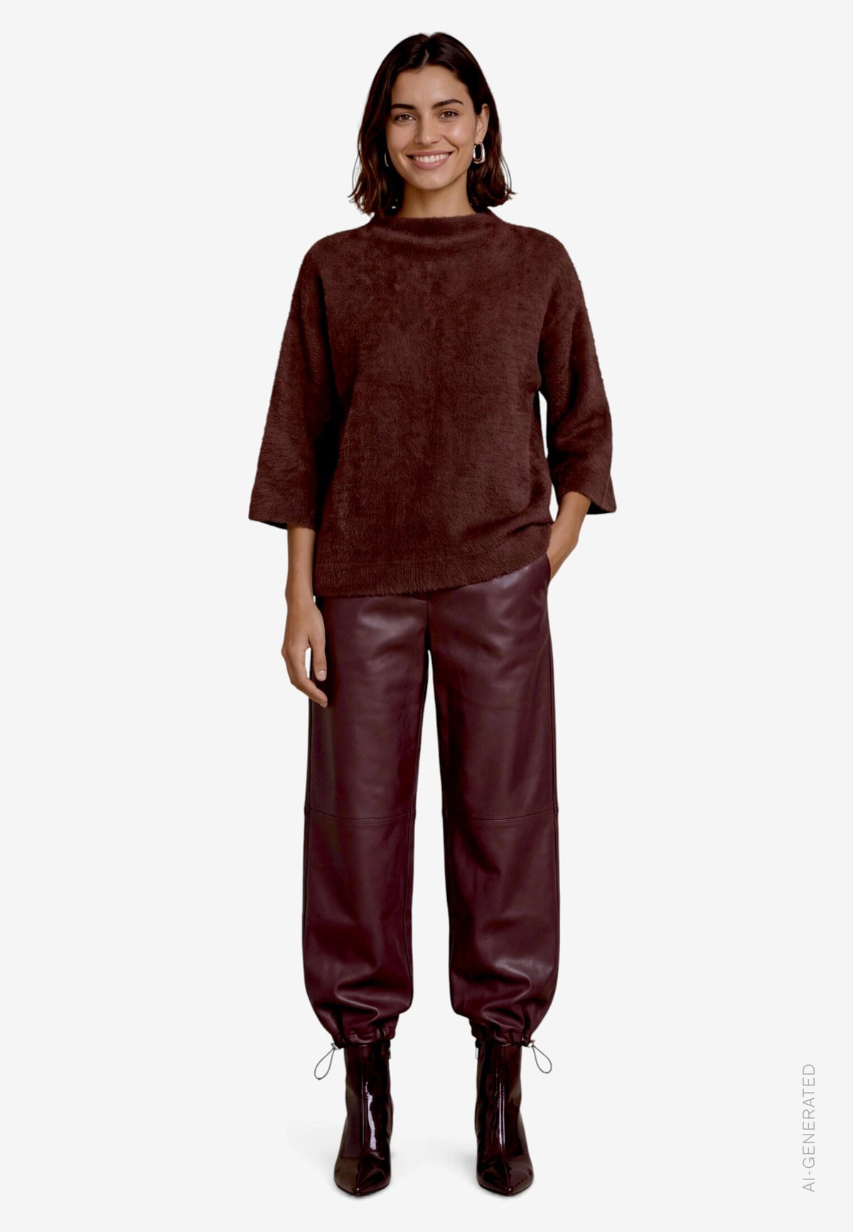Zero Damen Sweatshirts Black/Brown