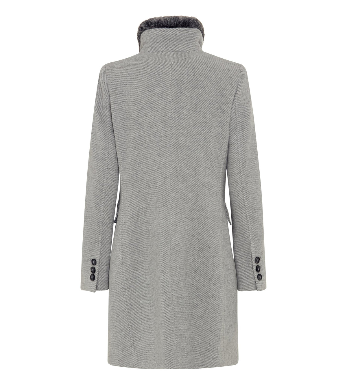 Fuchs & Schmitt Damen Mantel Dunkelgrau