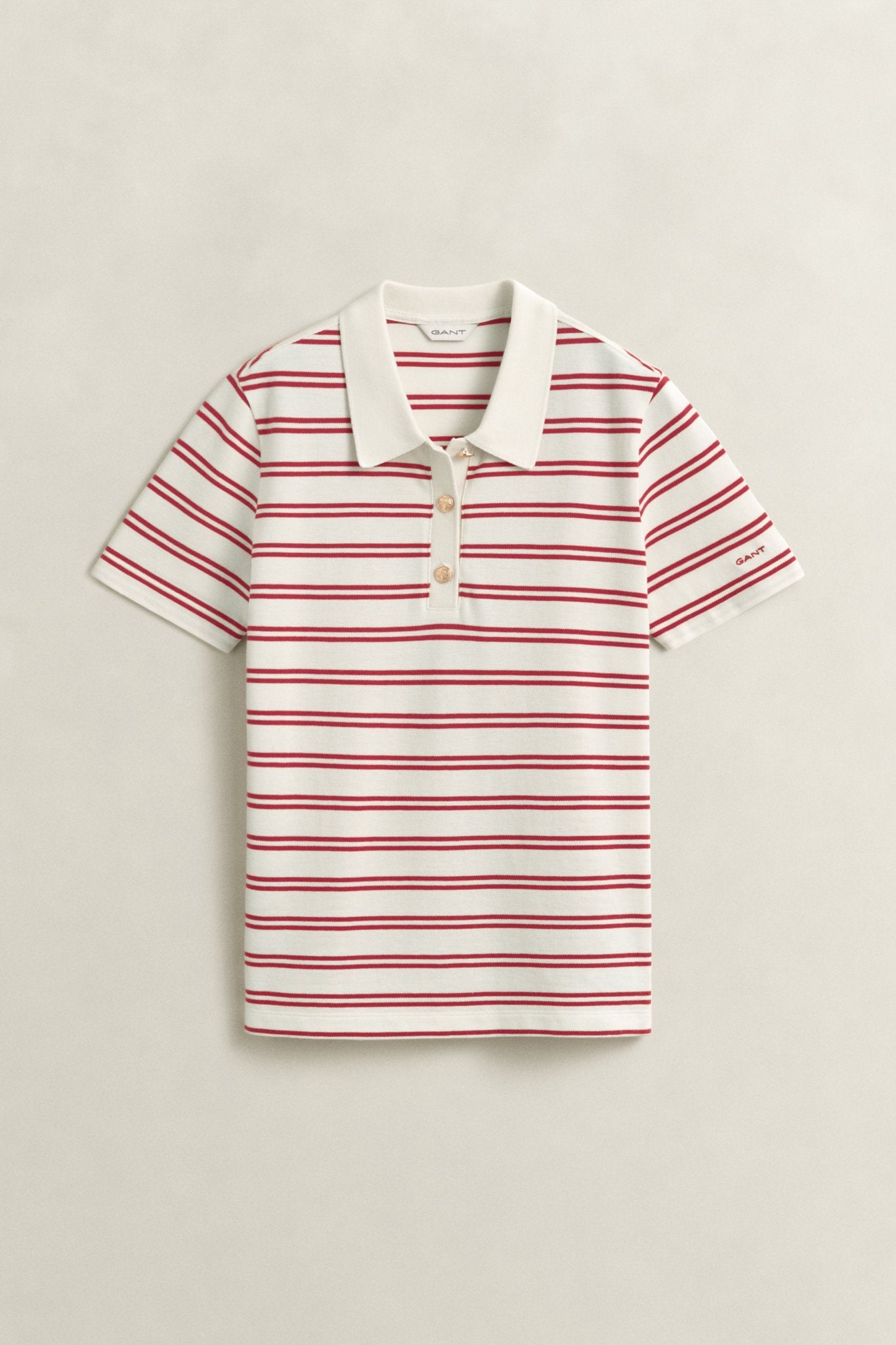 Gant Damen T-Shirts  Cream