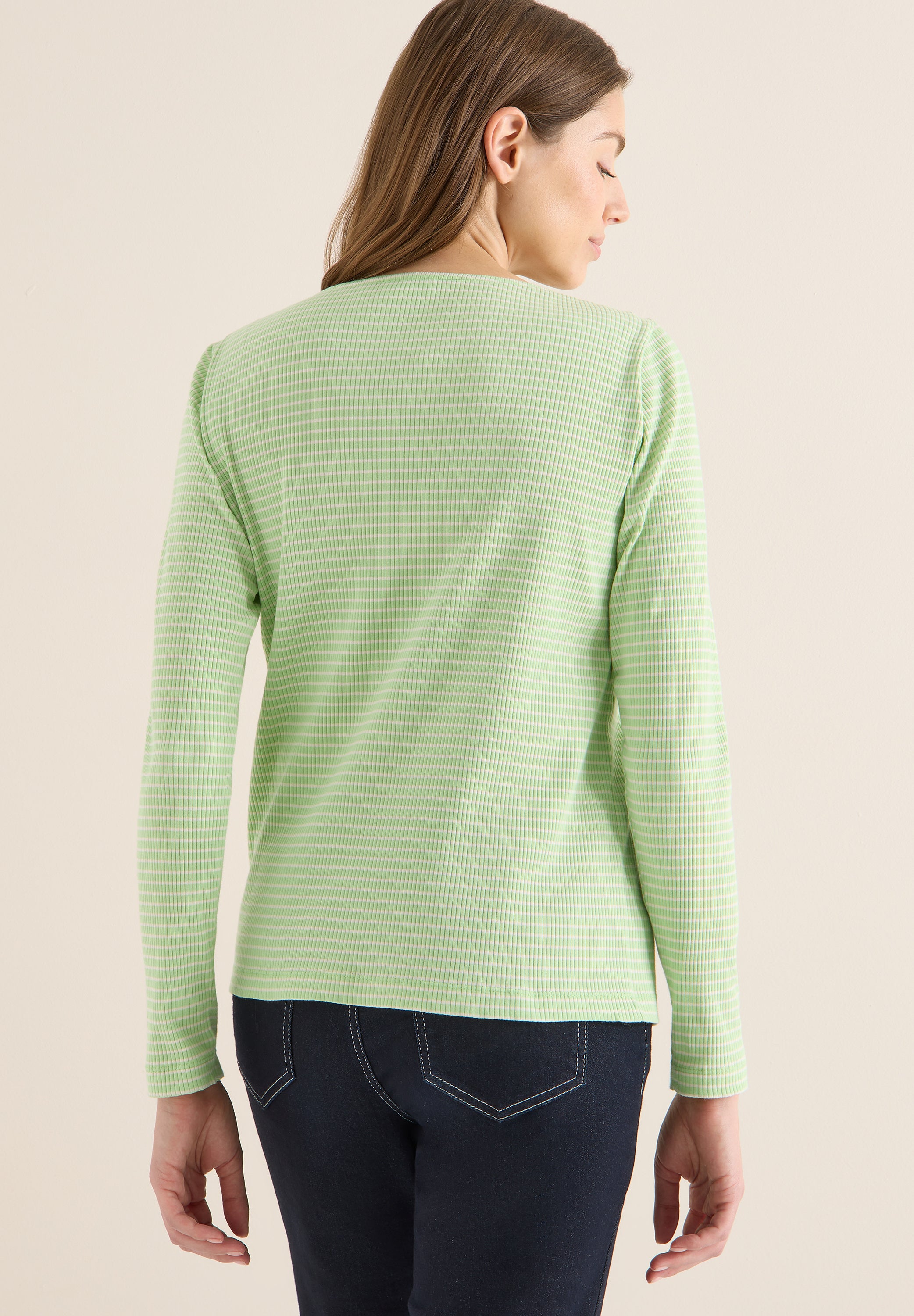 Cecil Damen T-Shirts Bamboo Gr