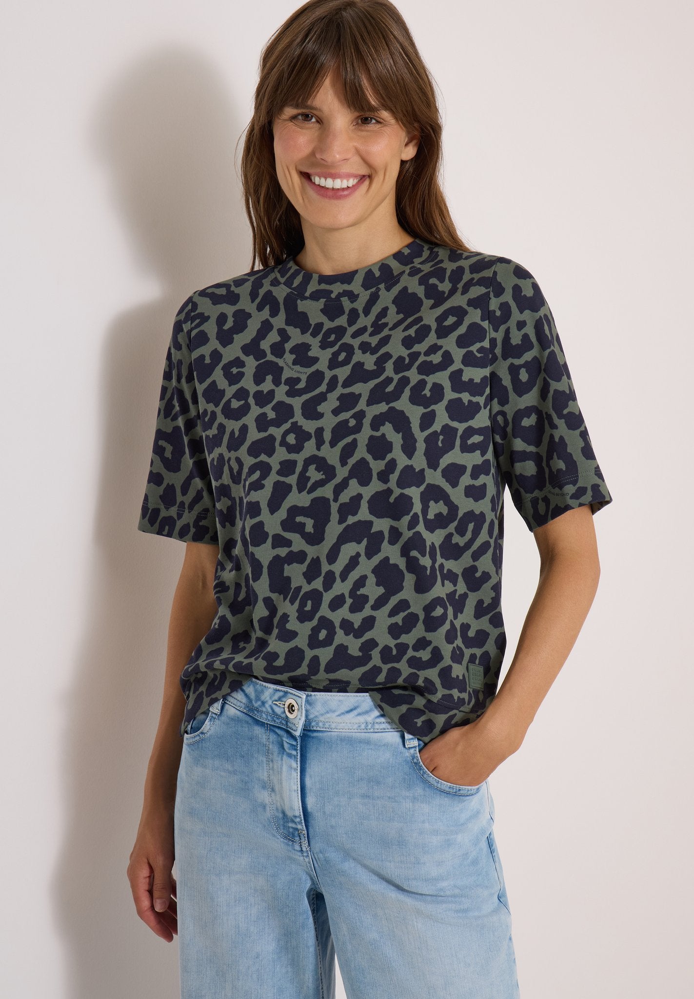 Cecil Damen T-Shirts Dried Oli
