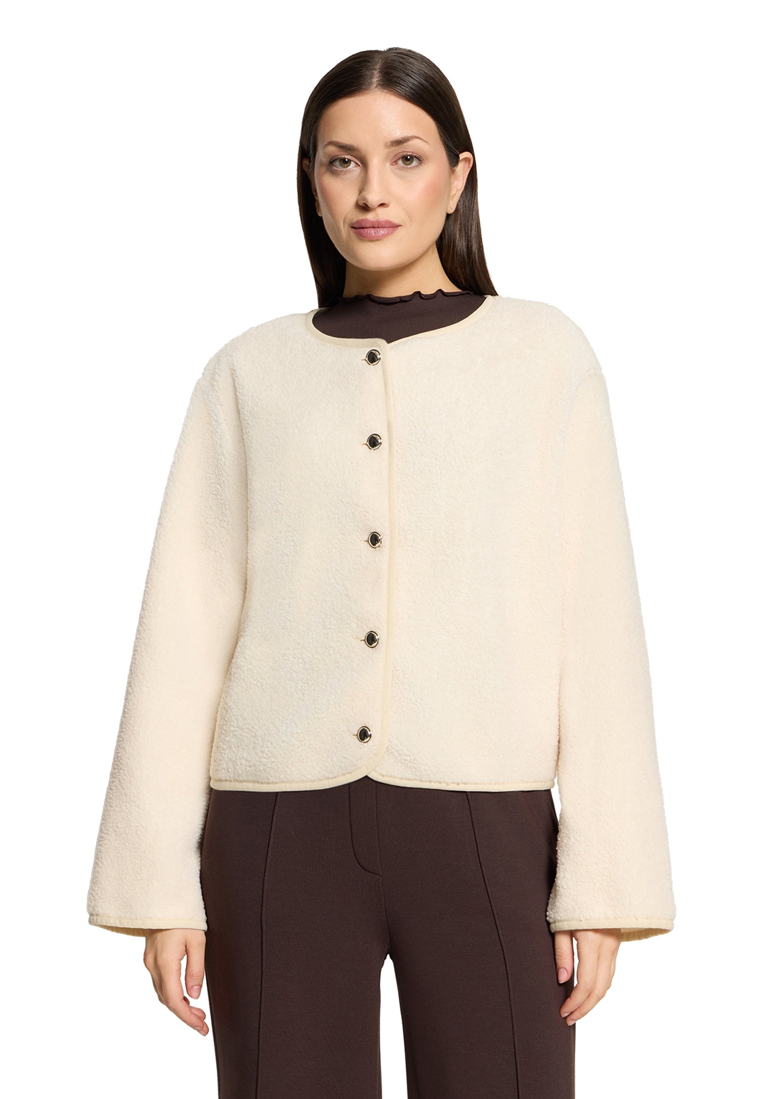 Cartoon Damen Sweatjacken White Swan