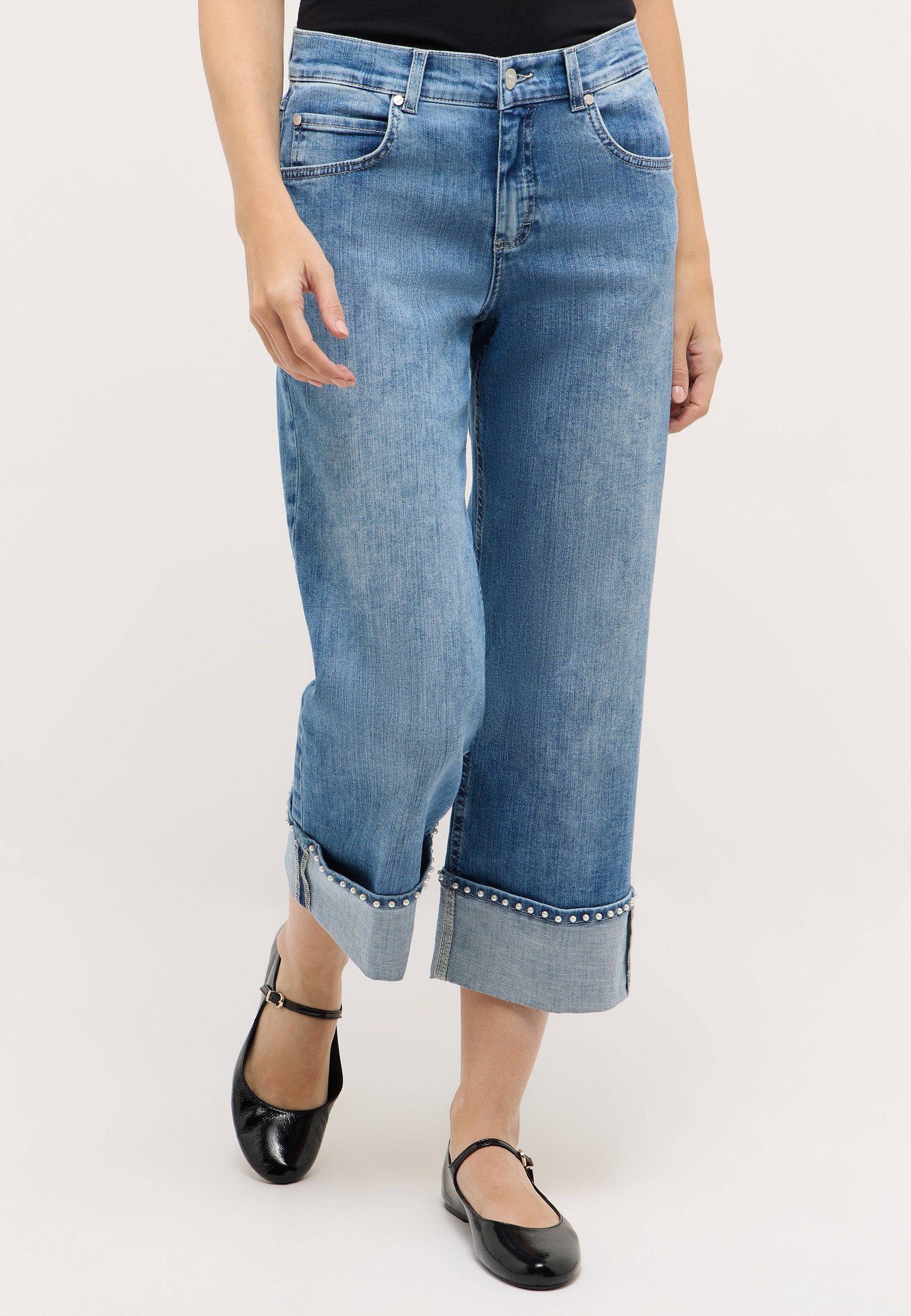 Angels Damen Jeans  Light Blue