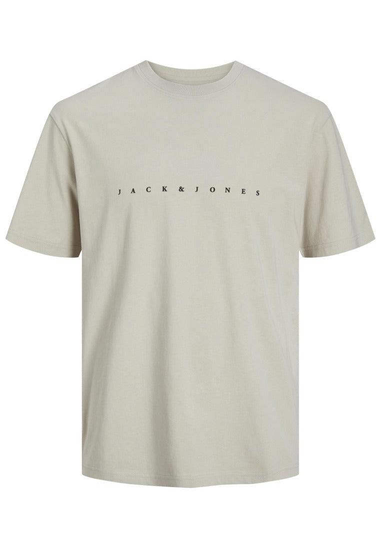 Jack & Jones Herren T-Shirts kurz Moonbeam/Moonbe