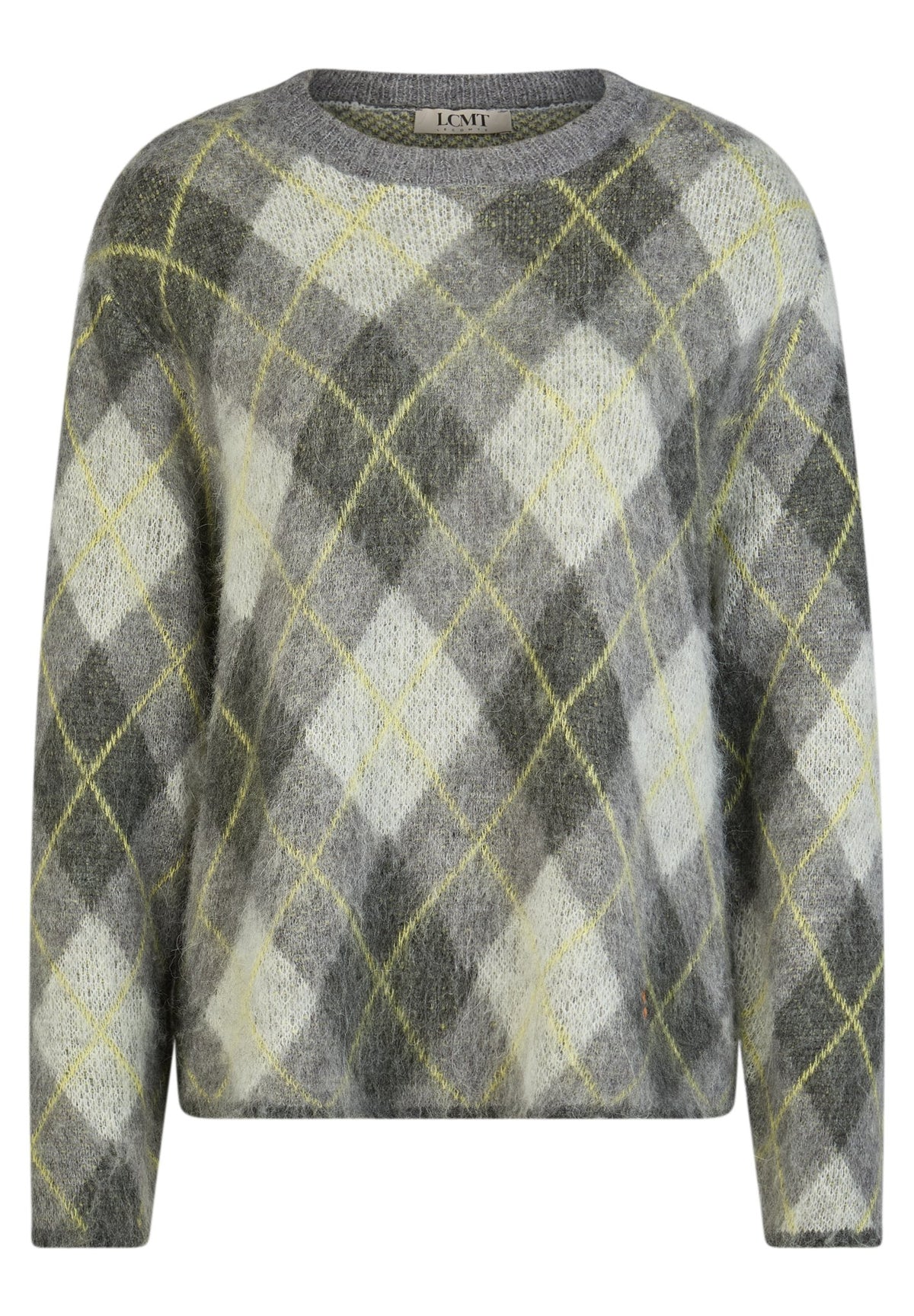 Le Comte Damen Pullover Hellgrau Mel
