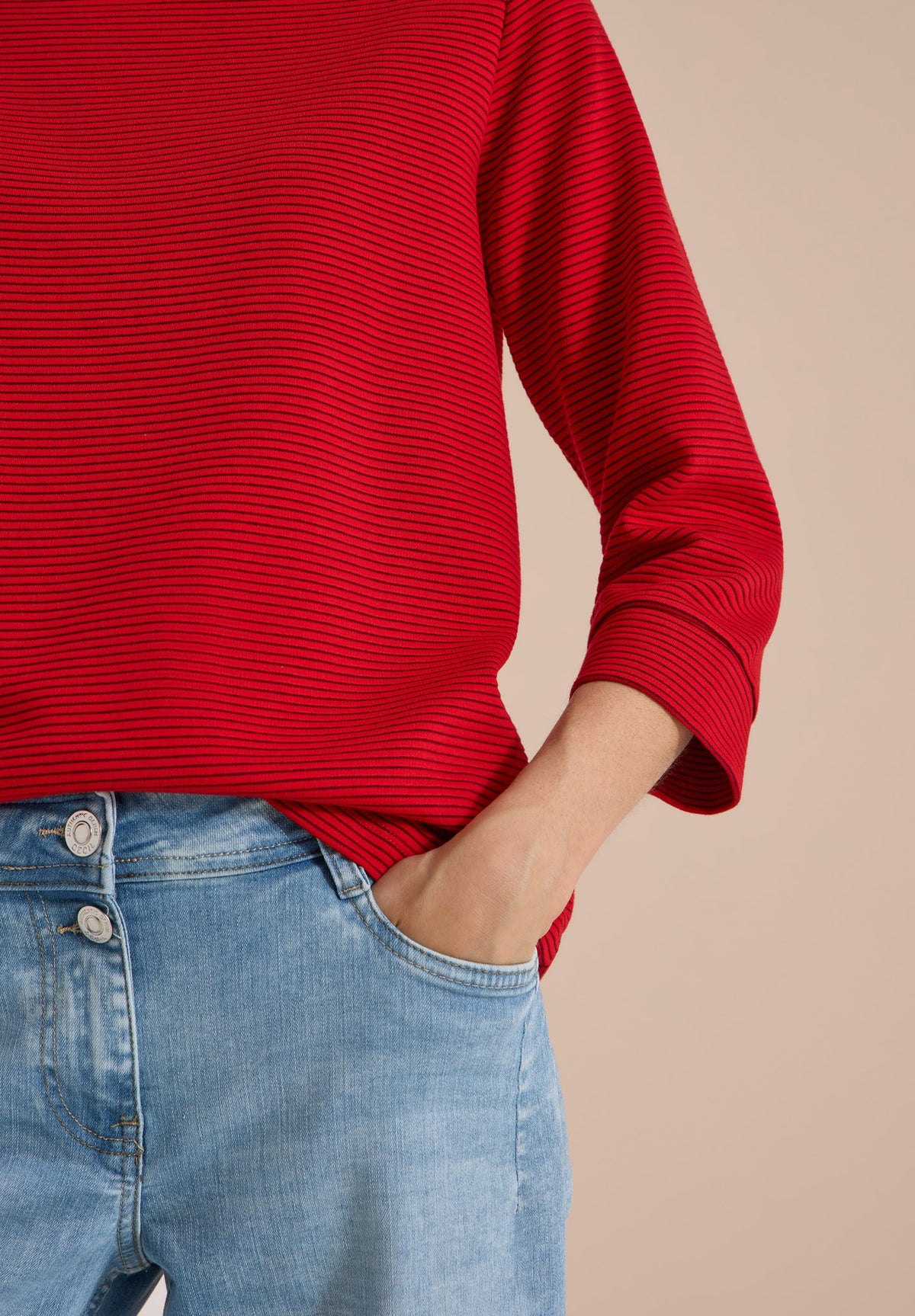 Cecil Damen T-Shirts  Flame Red